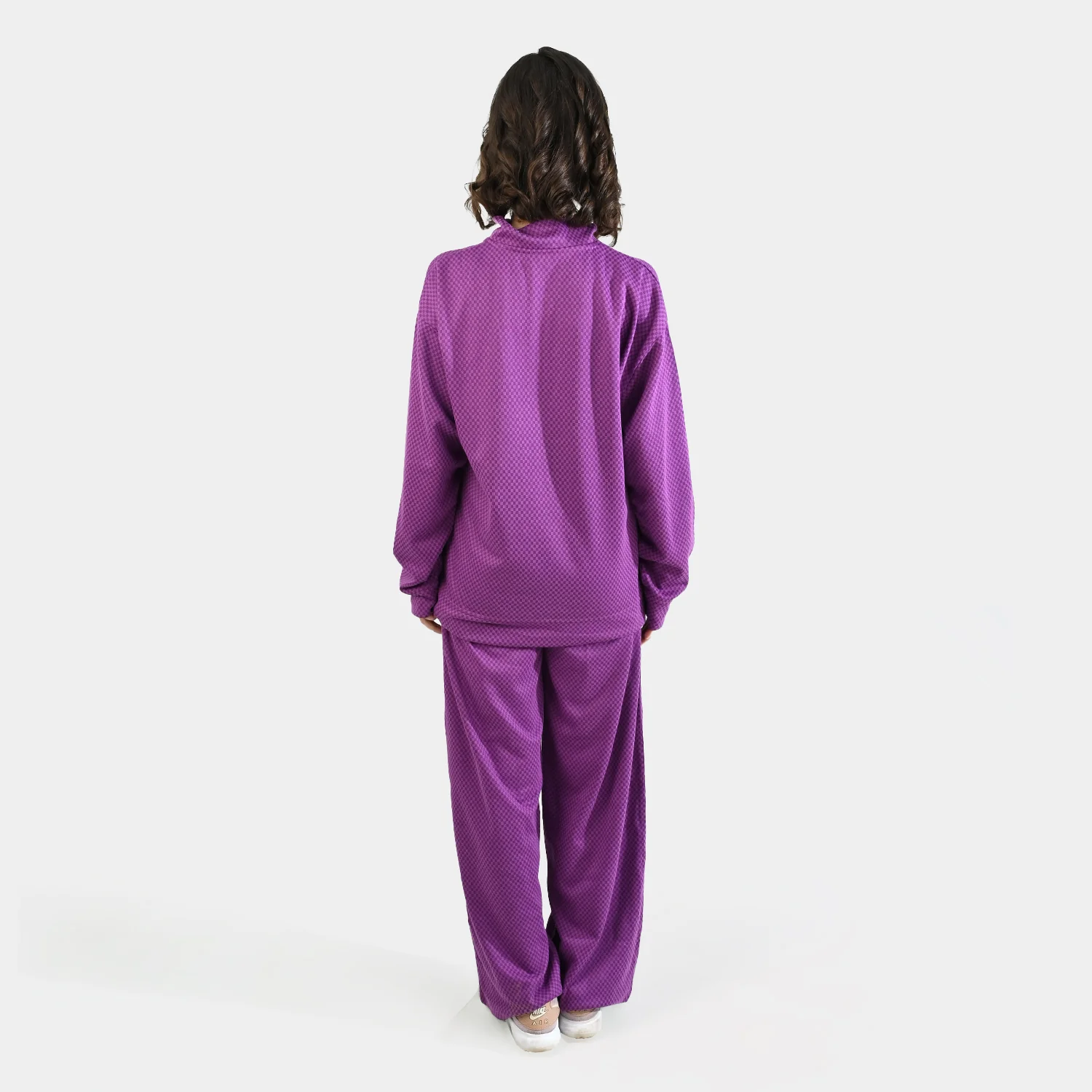 Teens Girls Jacquard 2 Piece BETTER DAYS-Purple - Image 6