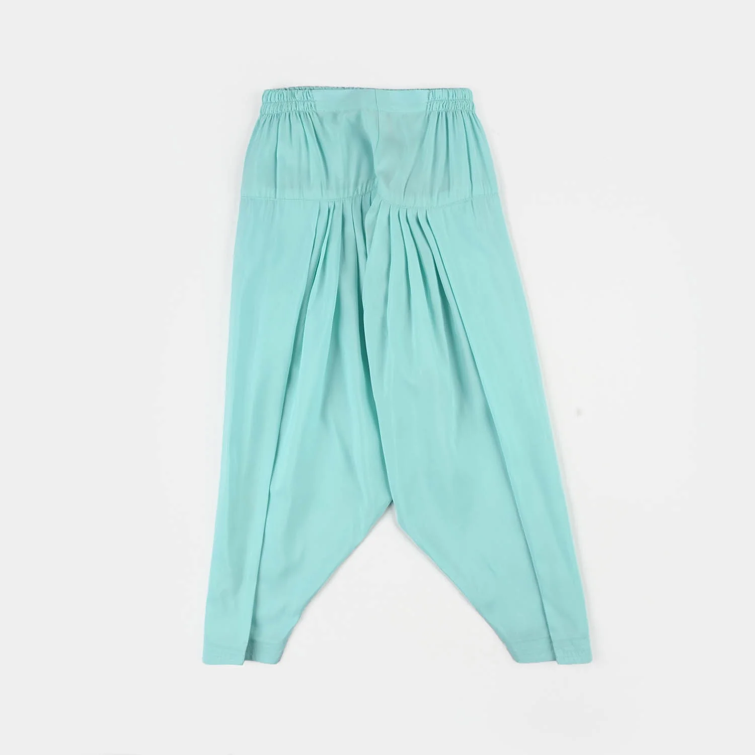 Teens Girls Poly Cambric 3-Piece Ghazal Set - Mint Green - Image 4