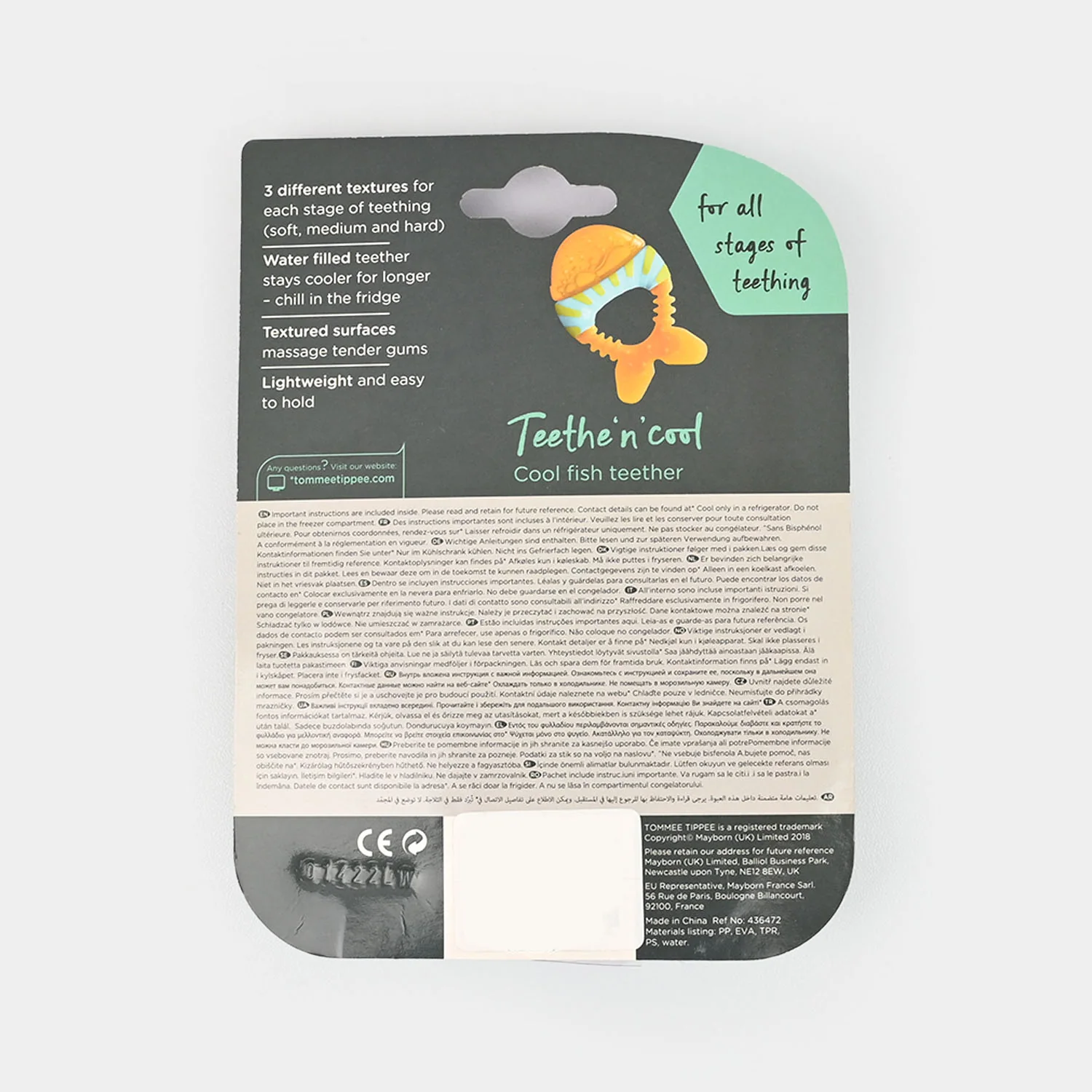 Teethe 'N' Cool Water fillled Teether - Tommee Tippee - Image 2