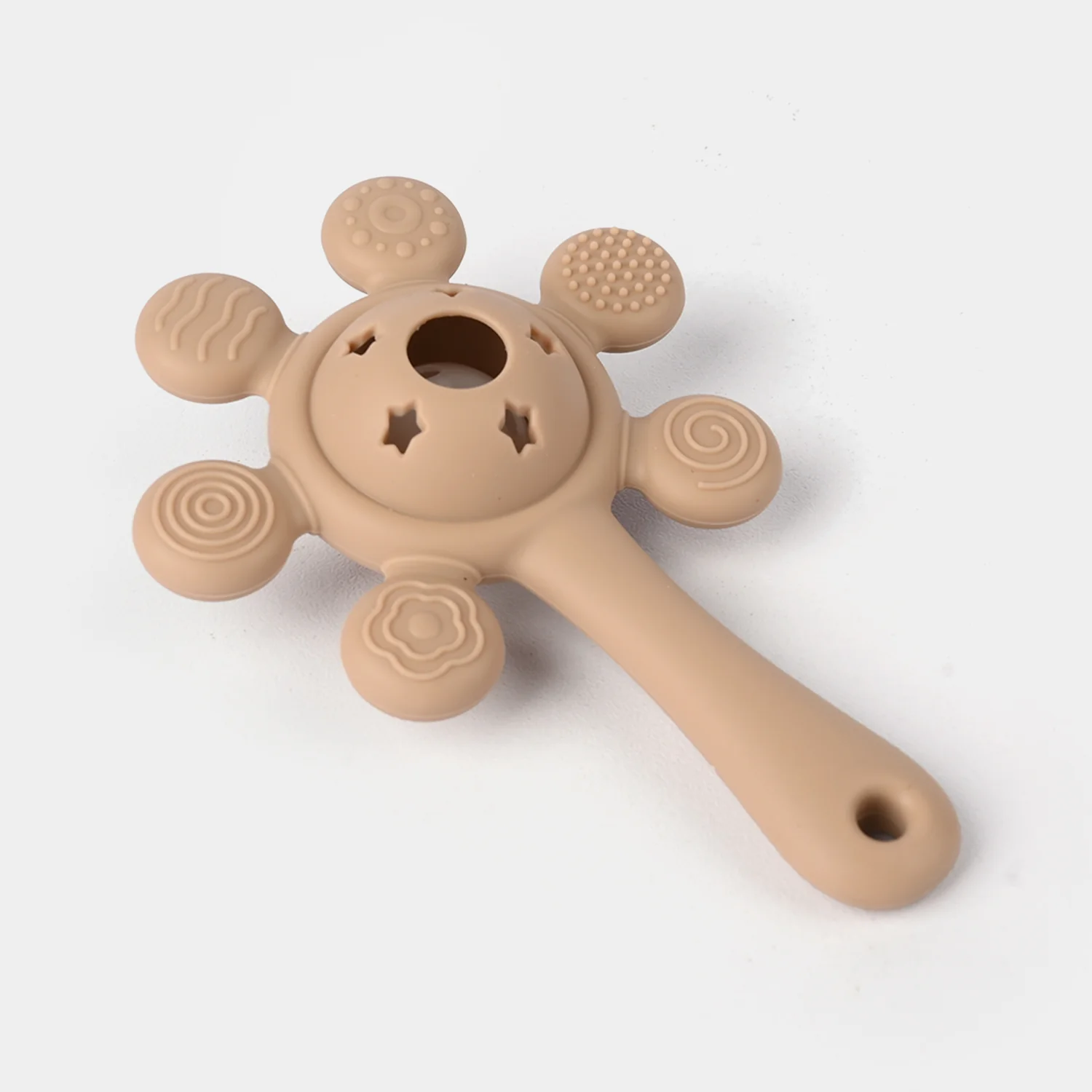 Silicone Giraffe Rattle Baby Teether | 3M+ - Image 2
