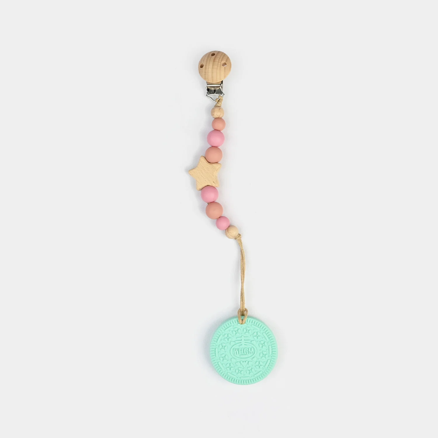 Baby Teether Cute & Attractive with Chain - Image 2