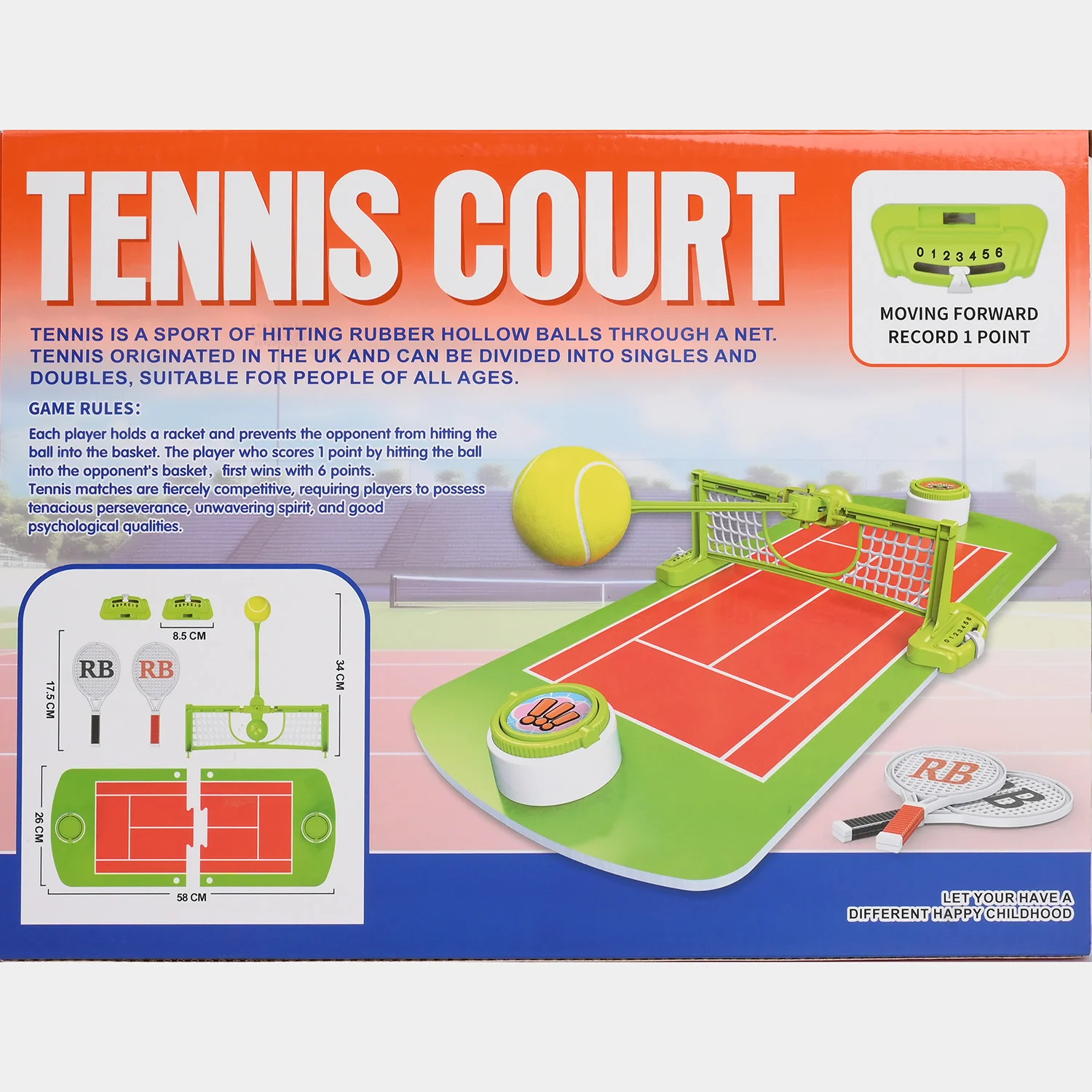 Mini Tennis Court Game – Interactive Table Tennis Set - Image 10