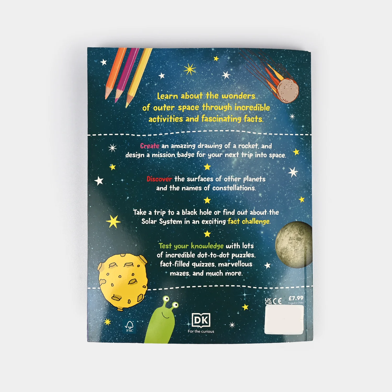 Space Fact-Packed Activity Book for Kids - Image 3