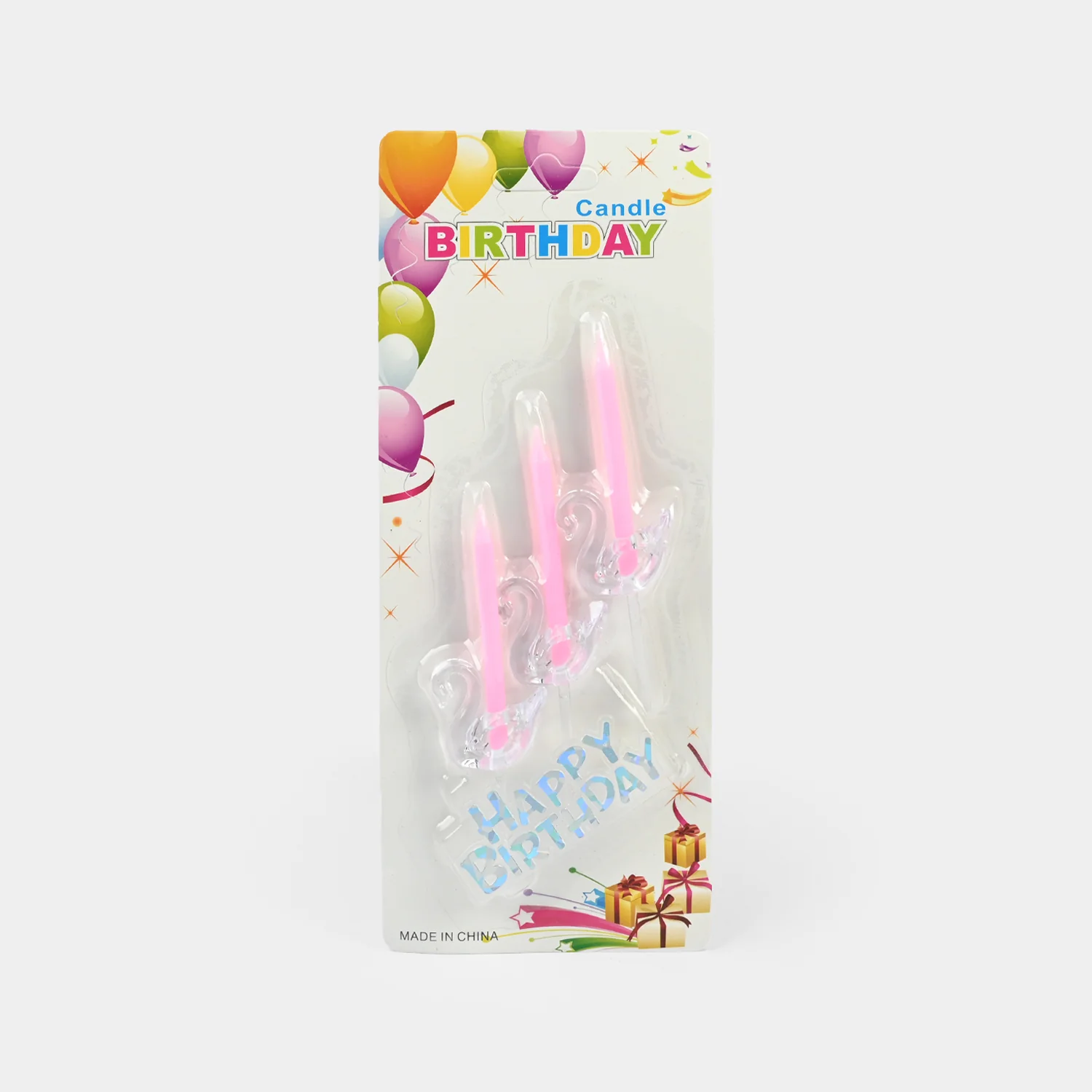 HBD Cake Topper Candles | 3Pcs