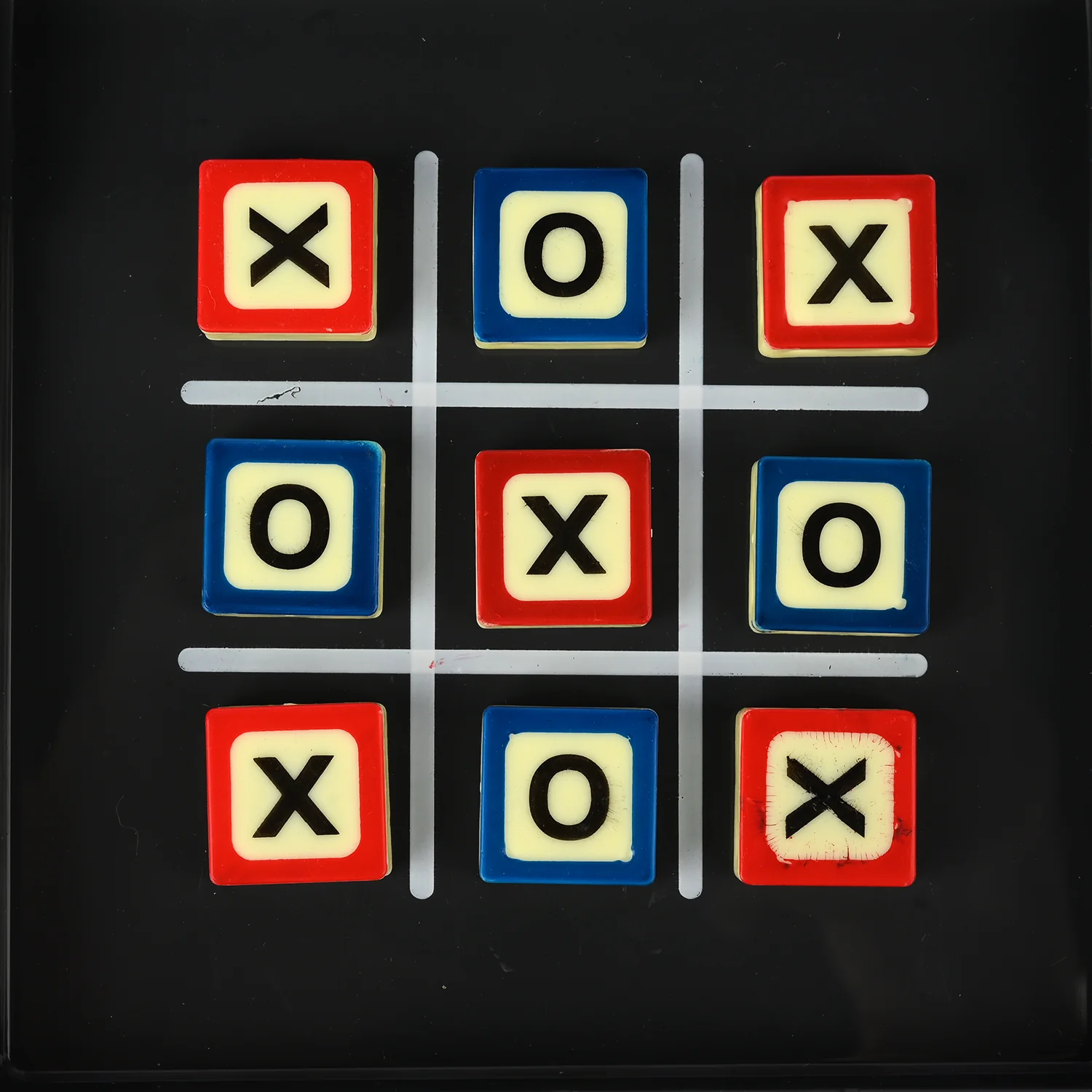 Tic-Tac-Toe Board Game – Fun & Educational DIY Wooden Puzzle for Kids - Image 2