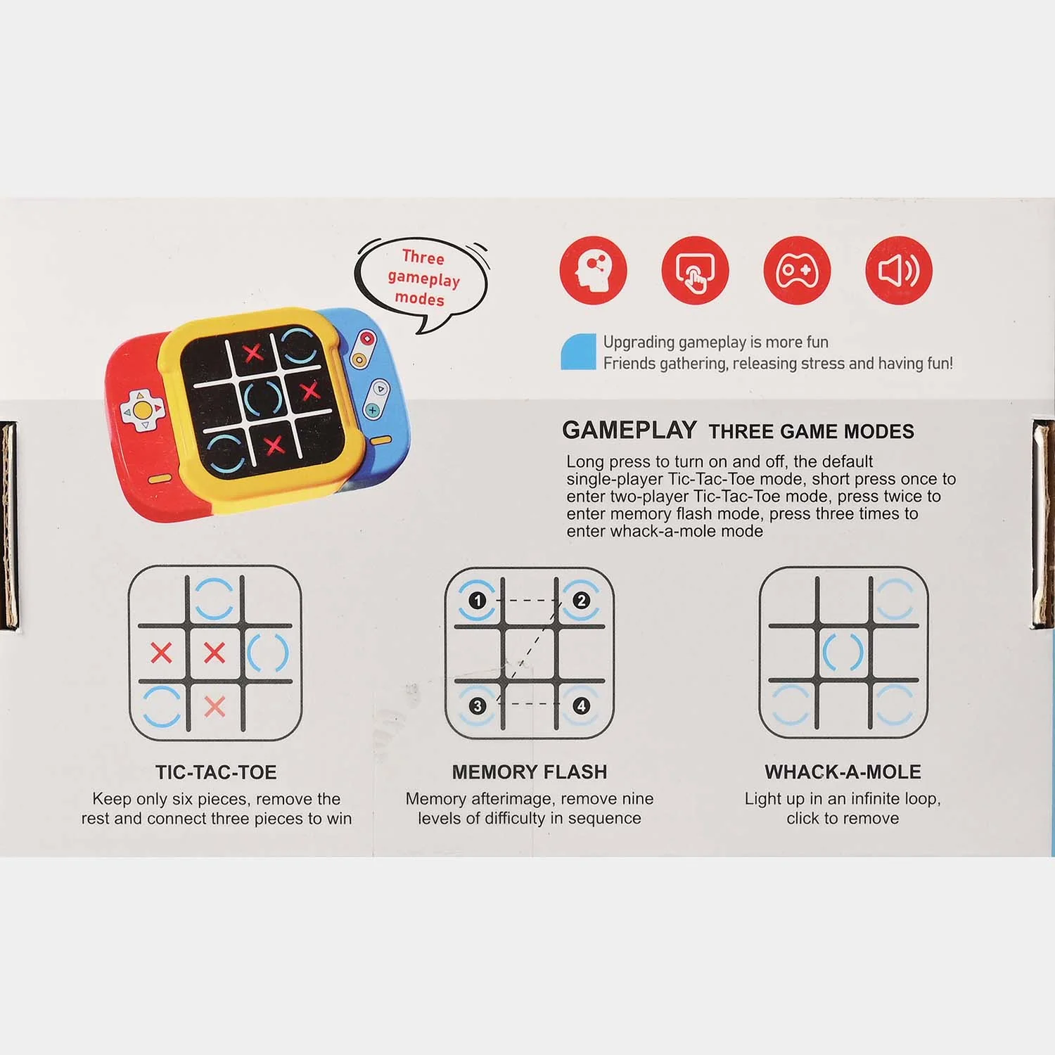 Electronic Tic-Tac-Toe Handheld Game – 3 Game Modes - Image 5