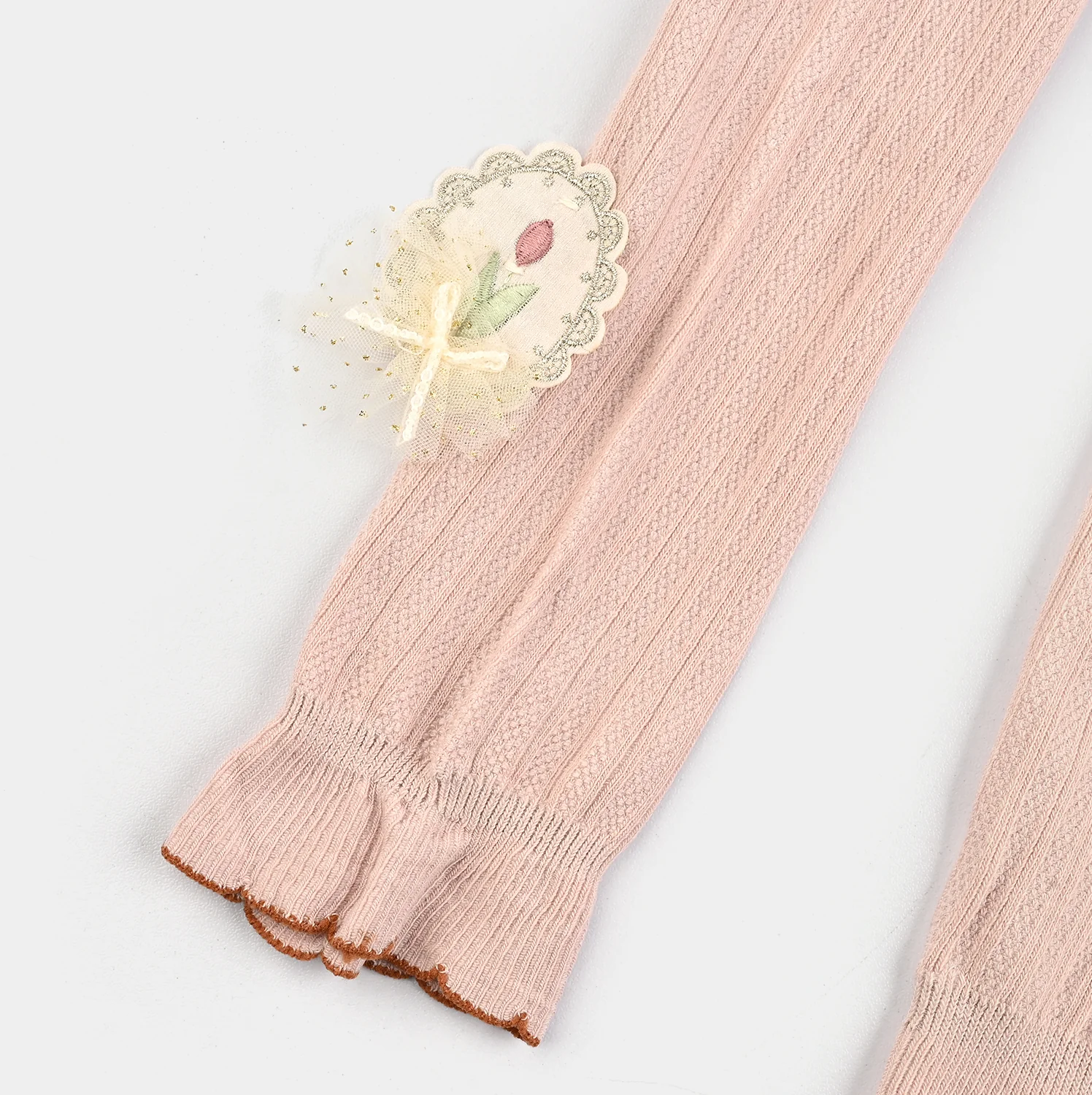 Girls Cotton Tights - Image 2