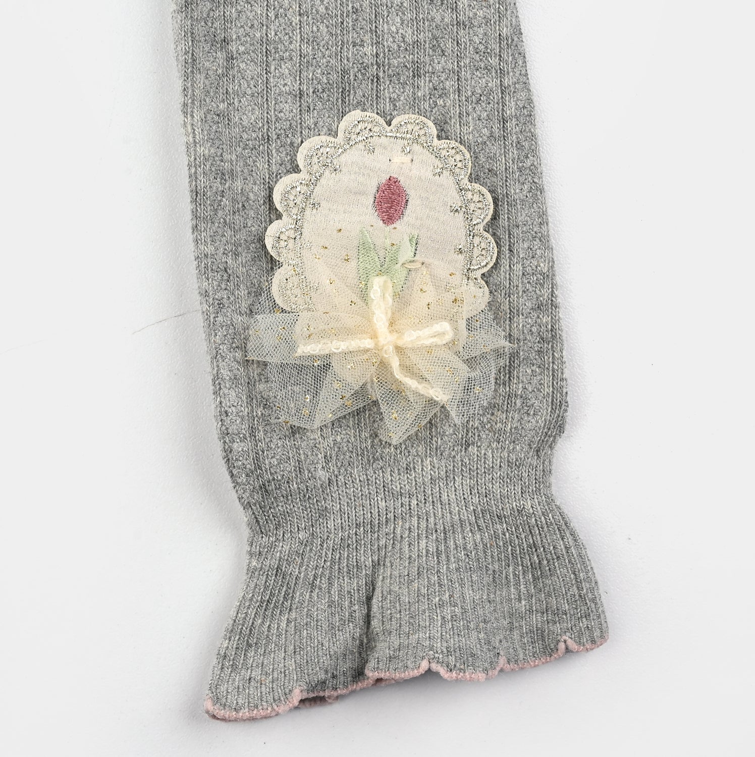 Girls Cotton Tights - Image 2