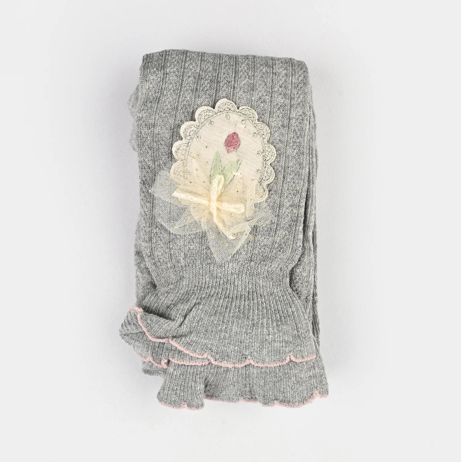Girls Cotton Tights - Image 4