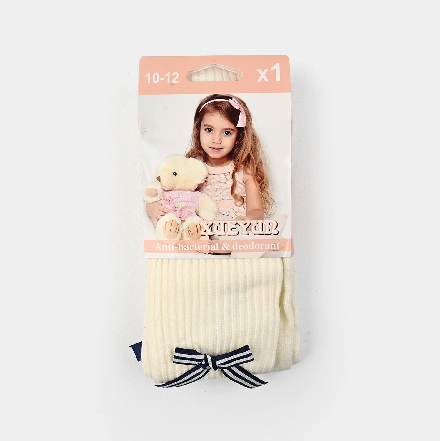 Girls Cotton Tights W/Socks - Image 4