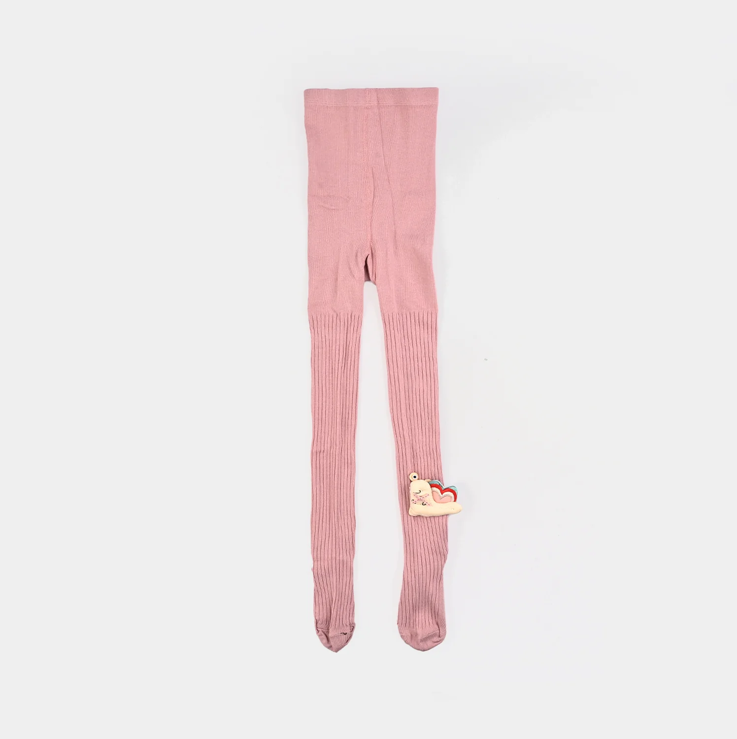 Girls Cotton Tights W/Socks - Image 2