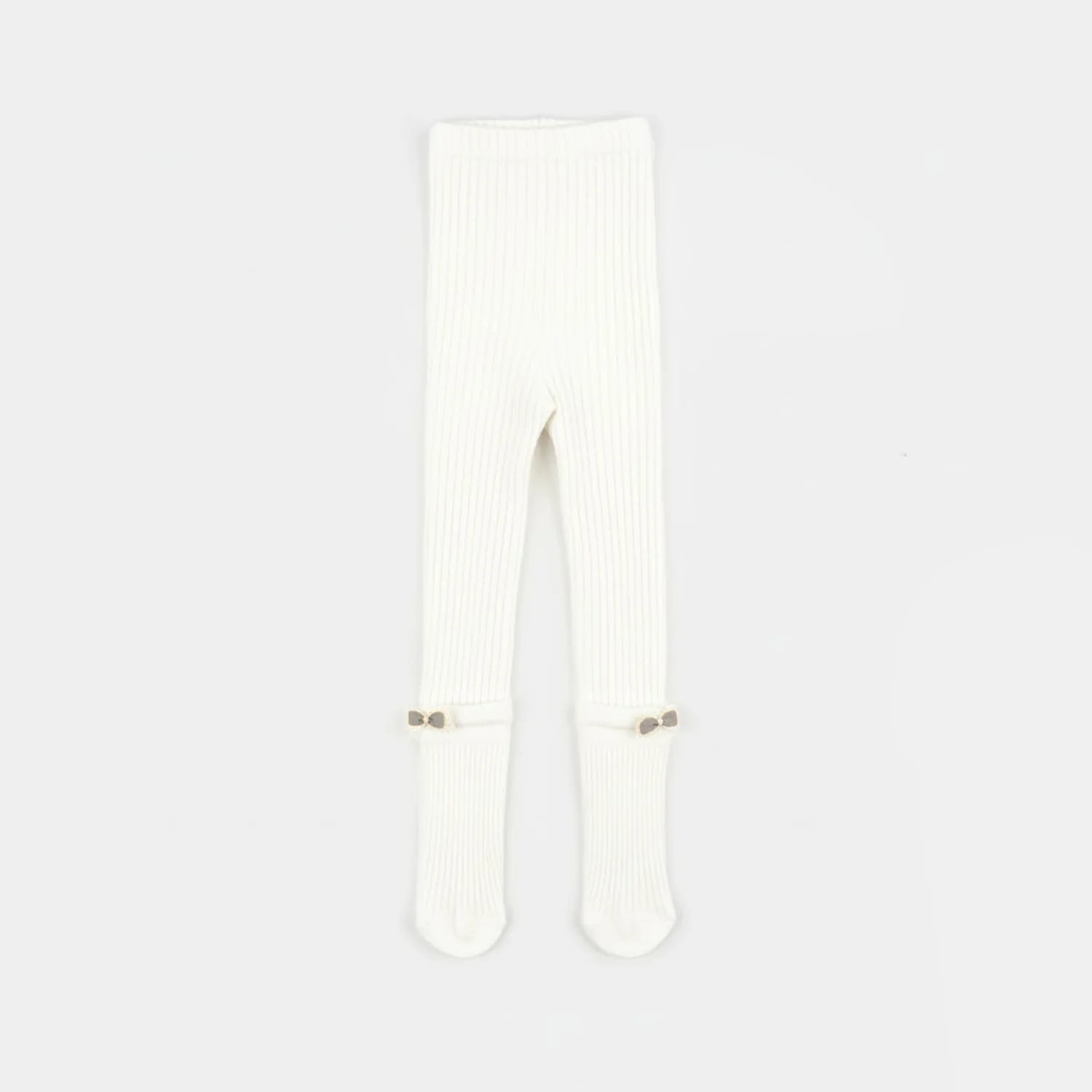 Girls Cotton Tights W/Socks - Image 2