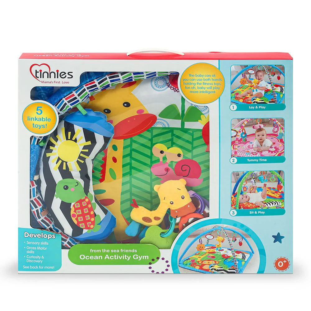 GREEN BABY PLAY MAT – LINKABLE TOYS (0–12 MONTHS) - Image 4