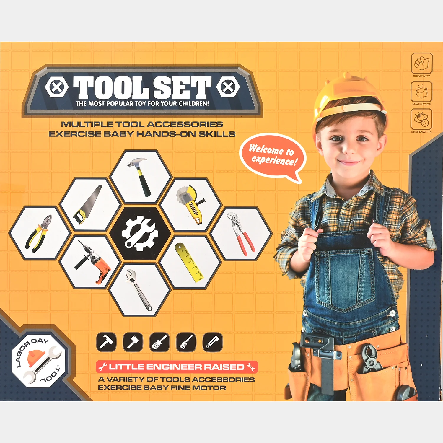 Toy Tool Set – Kids’ Pretend Play Construction Kit - Image 4