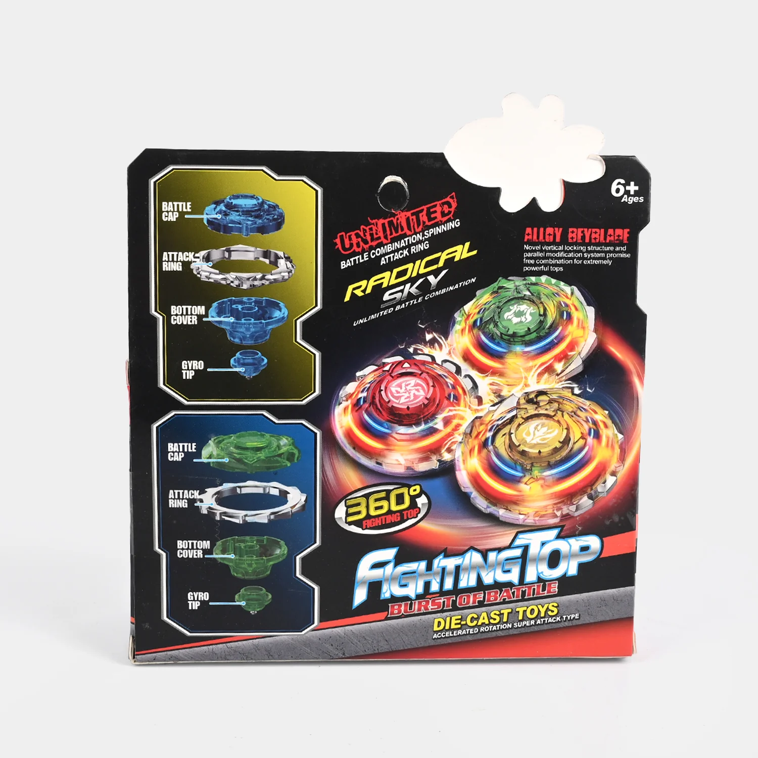 Fighting Top Gyro Battle Beyblade Toy for Kids - Image 4
