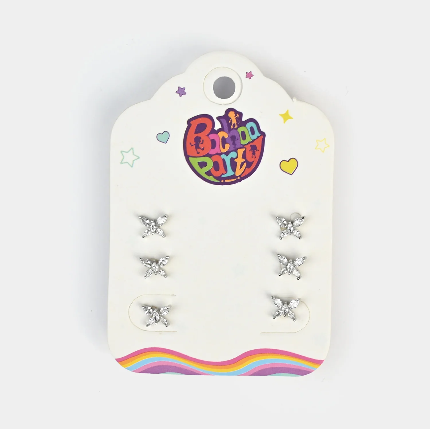 Fancy 3 Pair Stud Earring for Girls