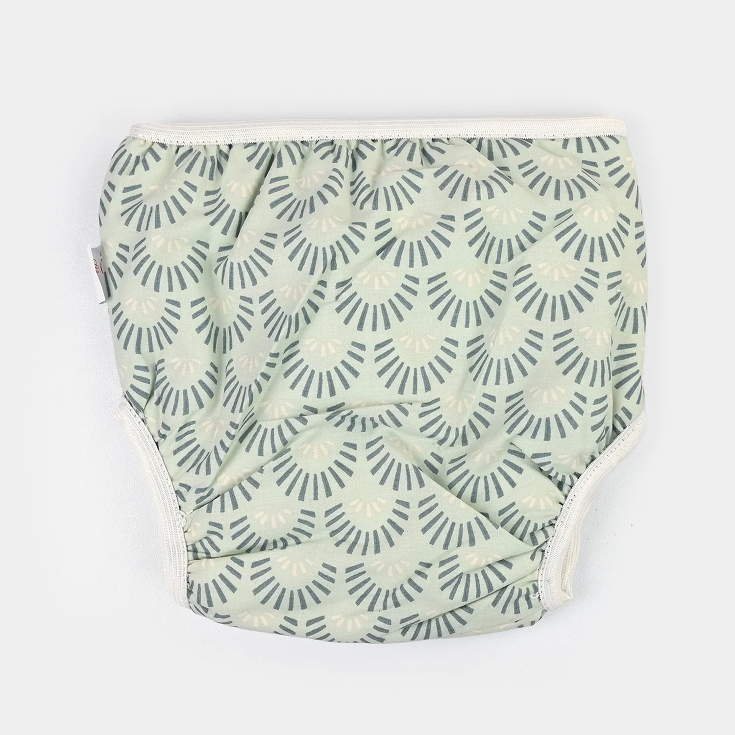 Towel Cotton Panty 12-18M Light Green Print