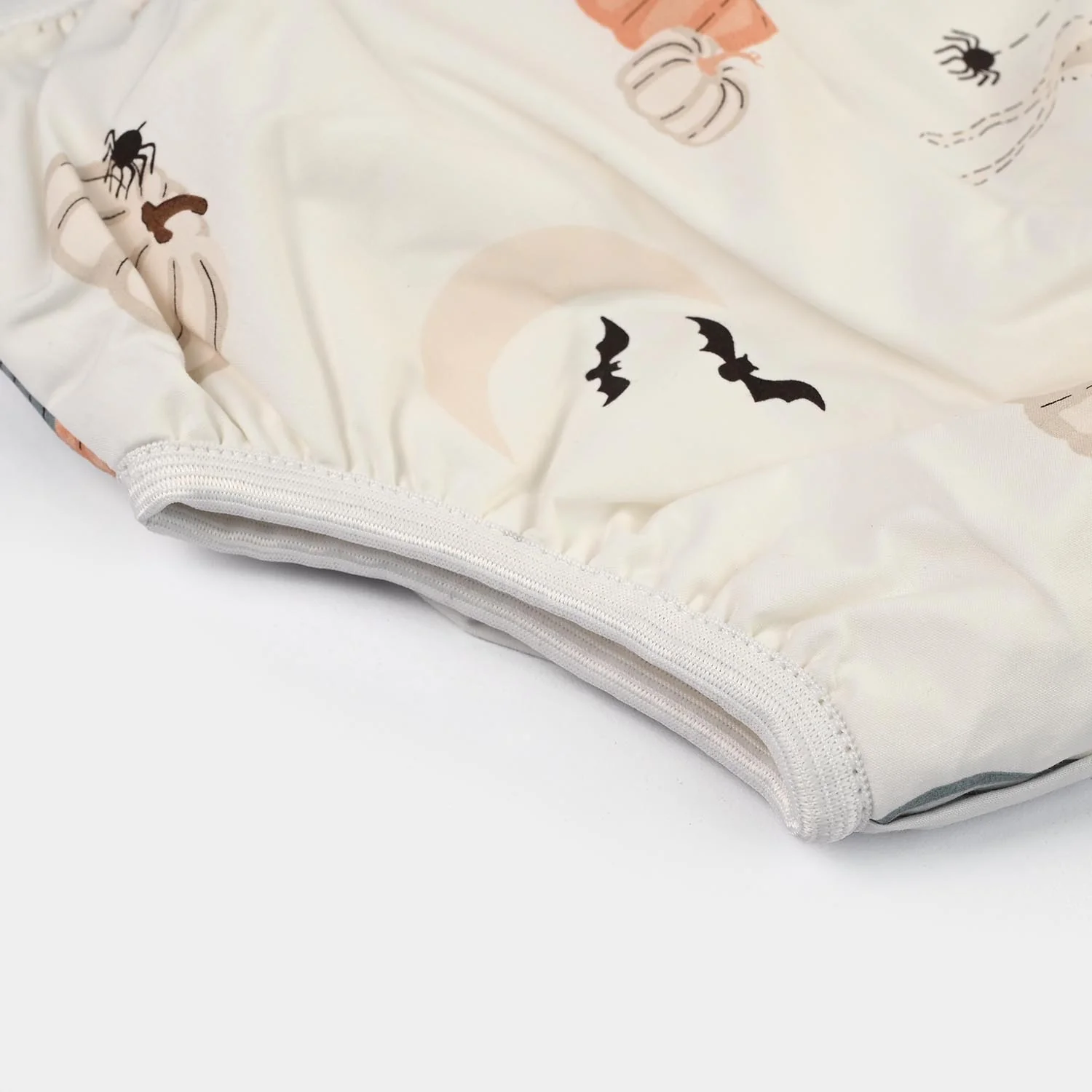 Towel Cotton Panty 18-24M Cream Pumpkin Print - Image 3