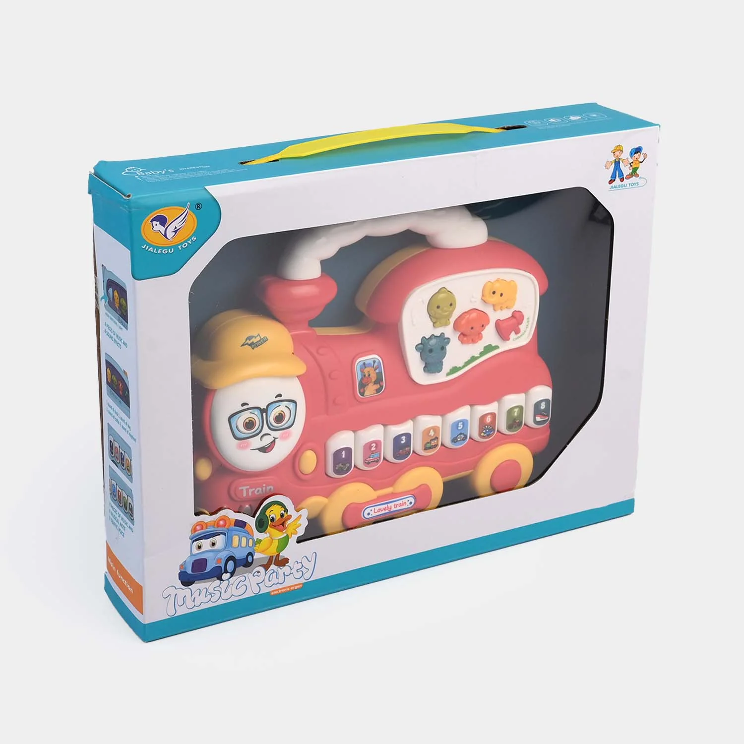 Educational Musical Keyboard with Sound Little Train - Image 3