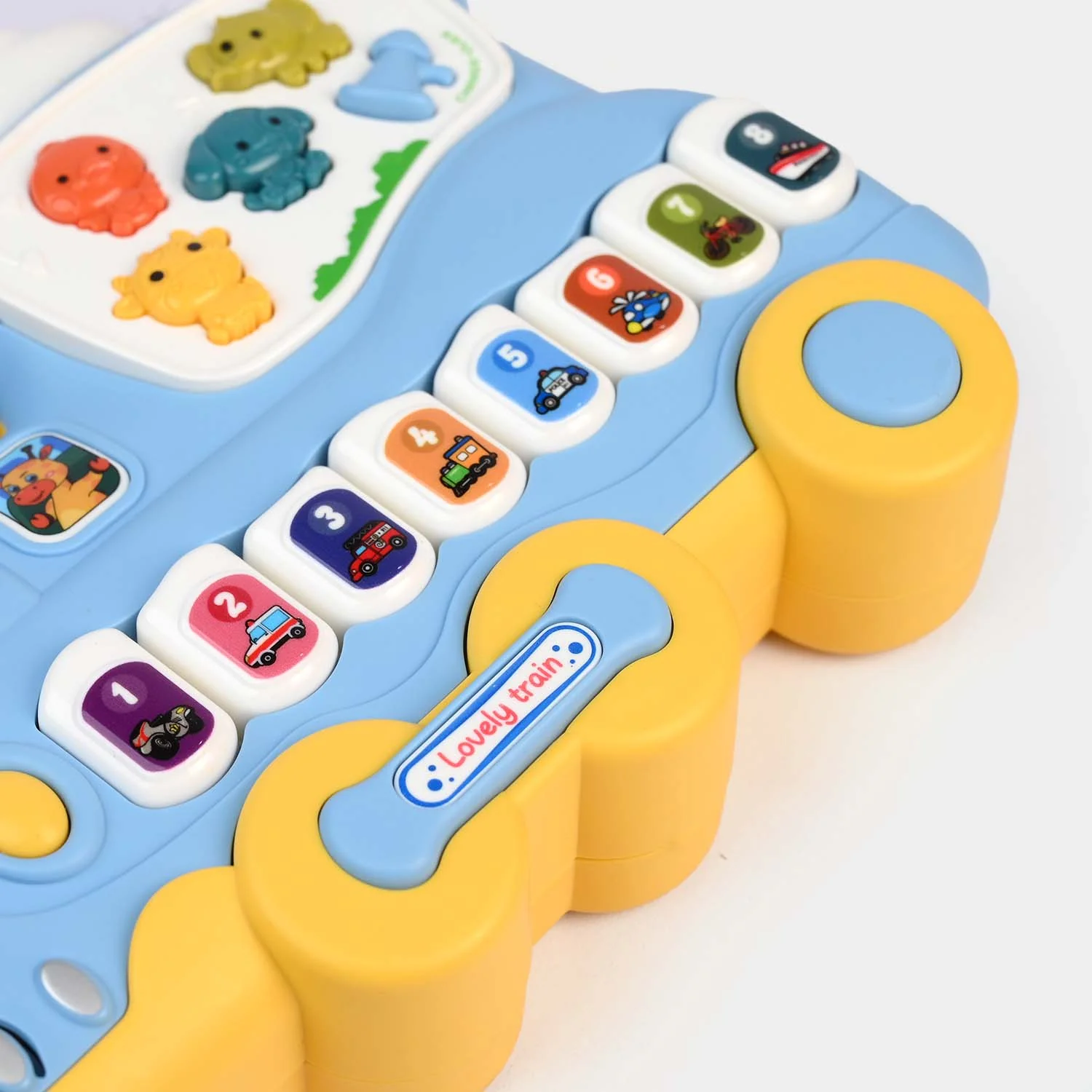 Educational Musical Keyboard with Sound Little Train - Image 2