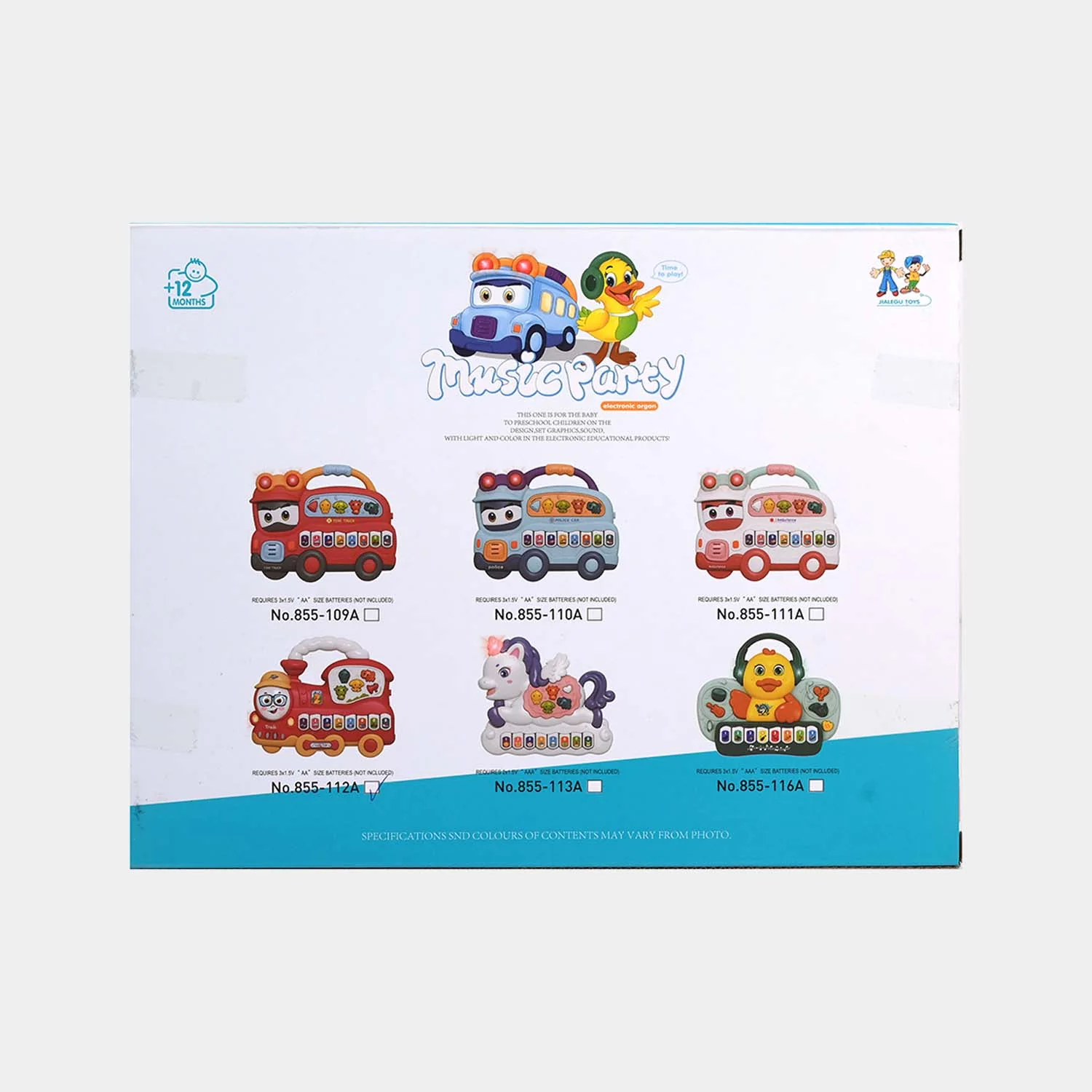 Educational Musical Keyboard with Sound Little Train - Image 6