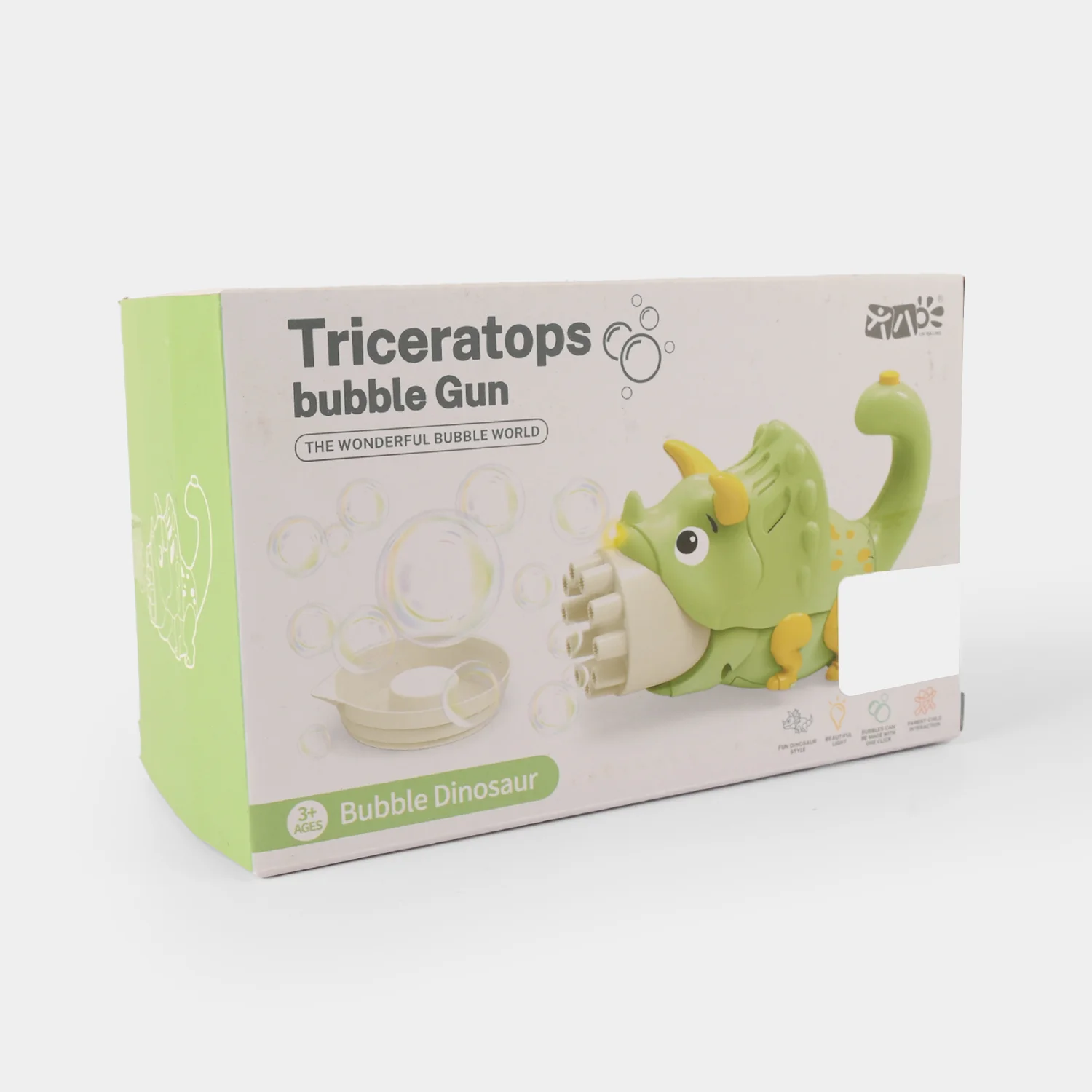 Triceratops Water Bubble Blaster for Kids - Image 3