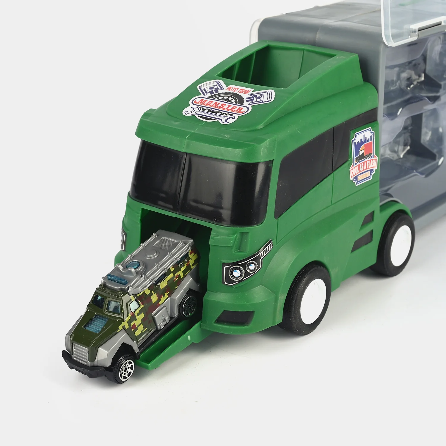 Super Transporter Truck with Mini Vehicles Set - Image 2