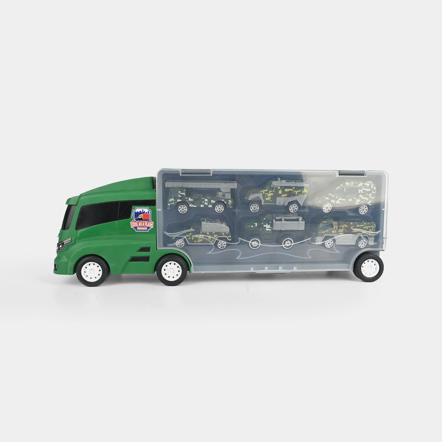 Super Transporter Truck with Mini Vehicles Set - Image 4