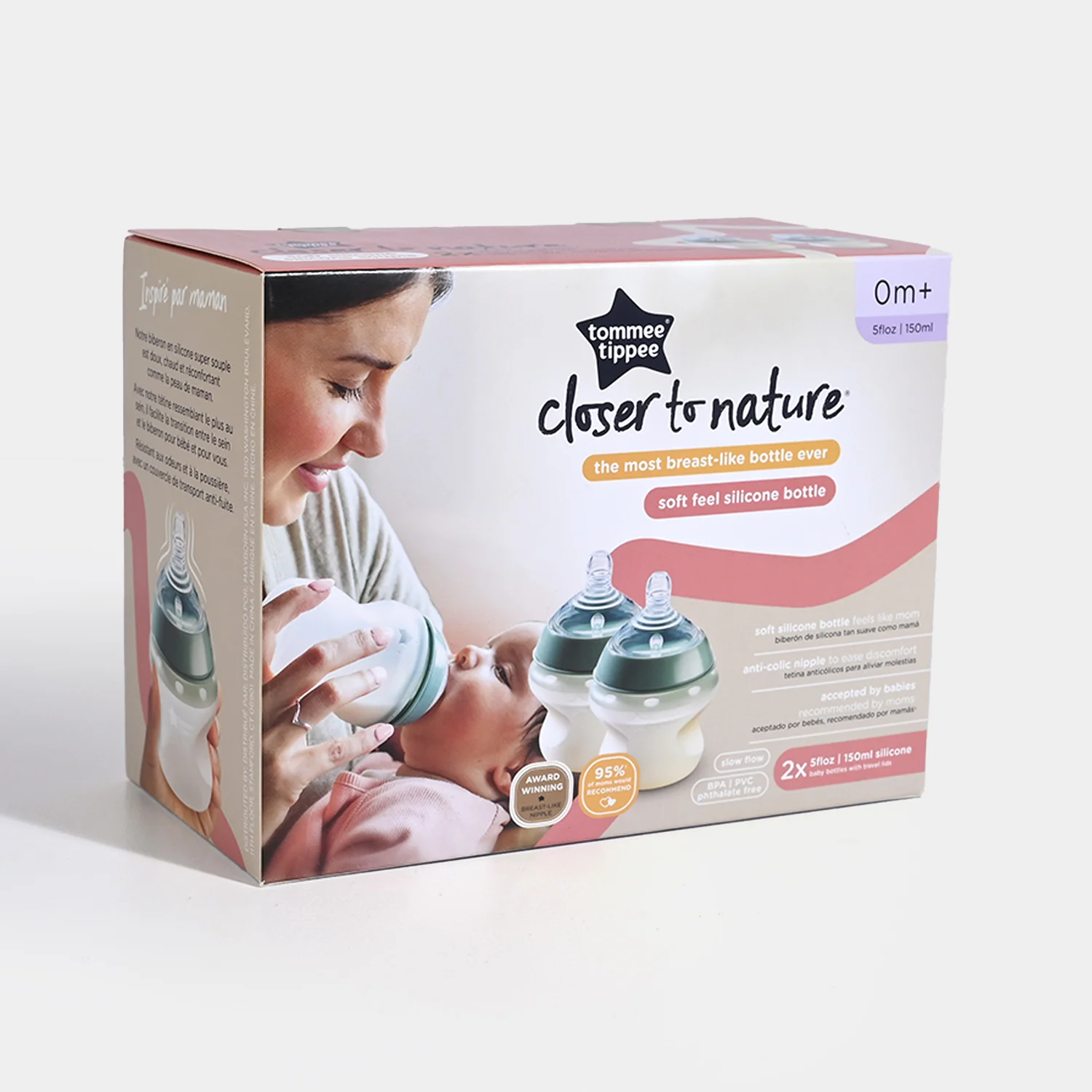 Silicone Baby Bottle (0m+) 150Ml/5Oz - Image 3