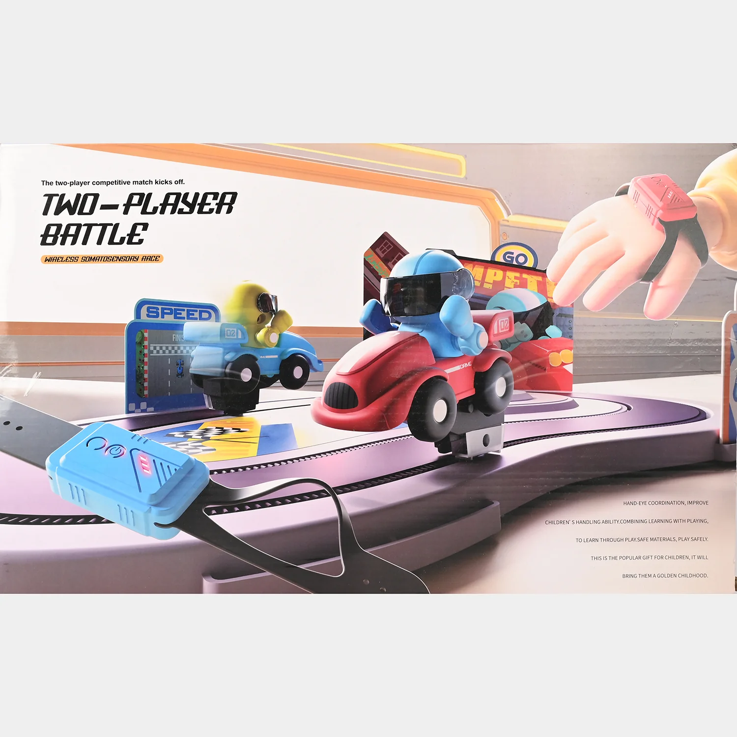 Two-Player Battle Racing Track Set - Image 3