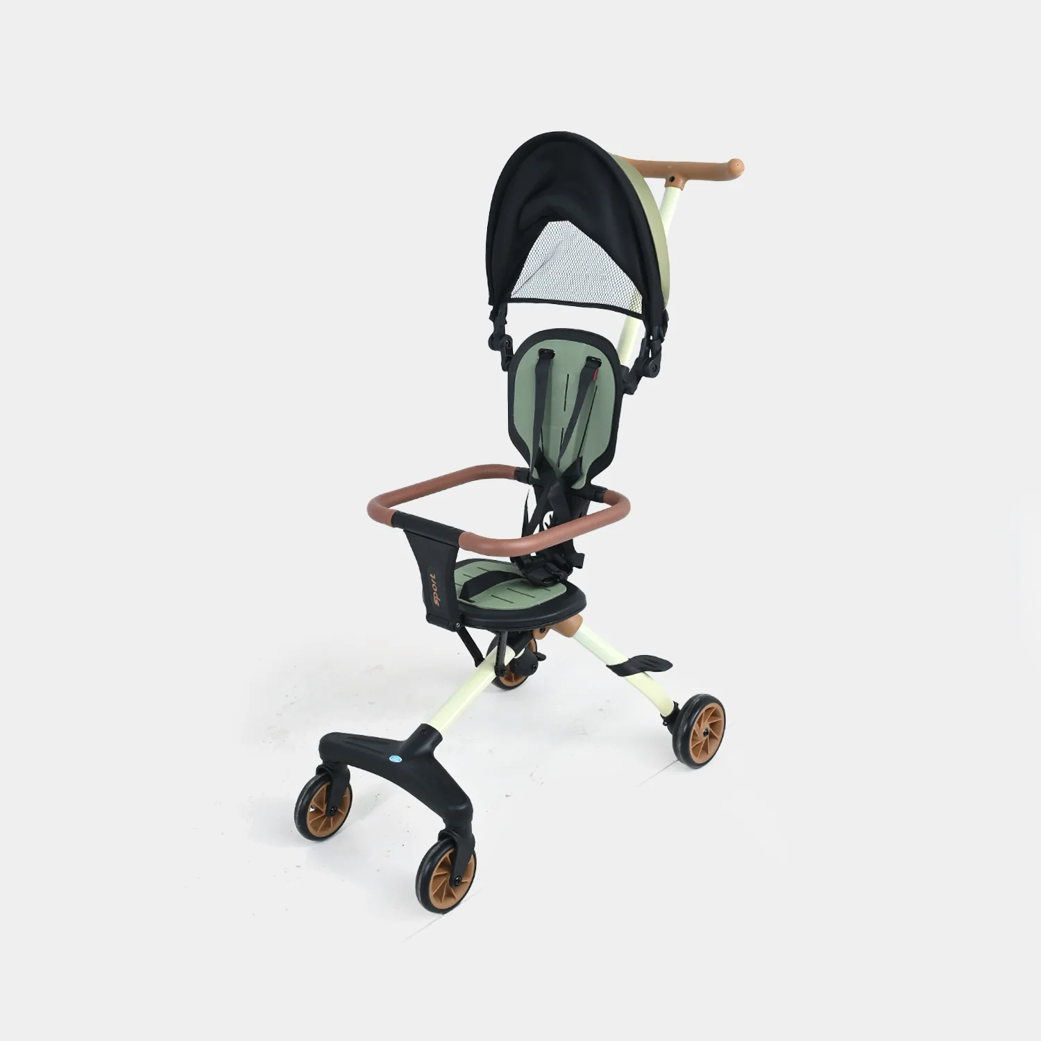 Ultra-Lightweight & Compact Travel Stroller | F1 Yellow - Image 4