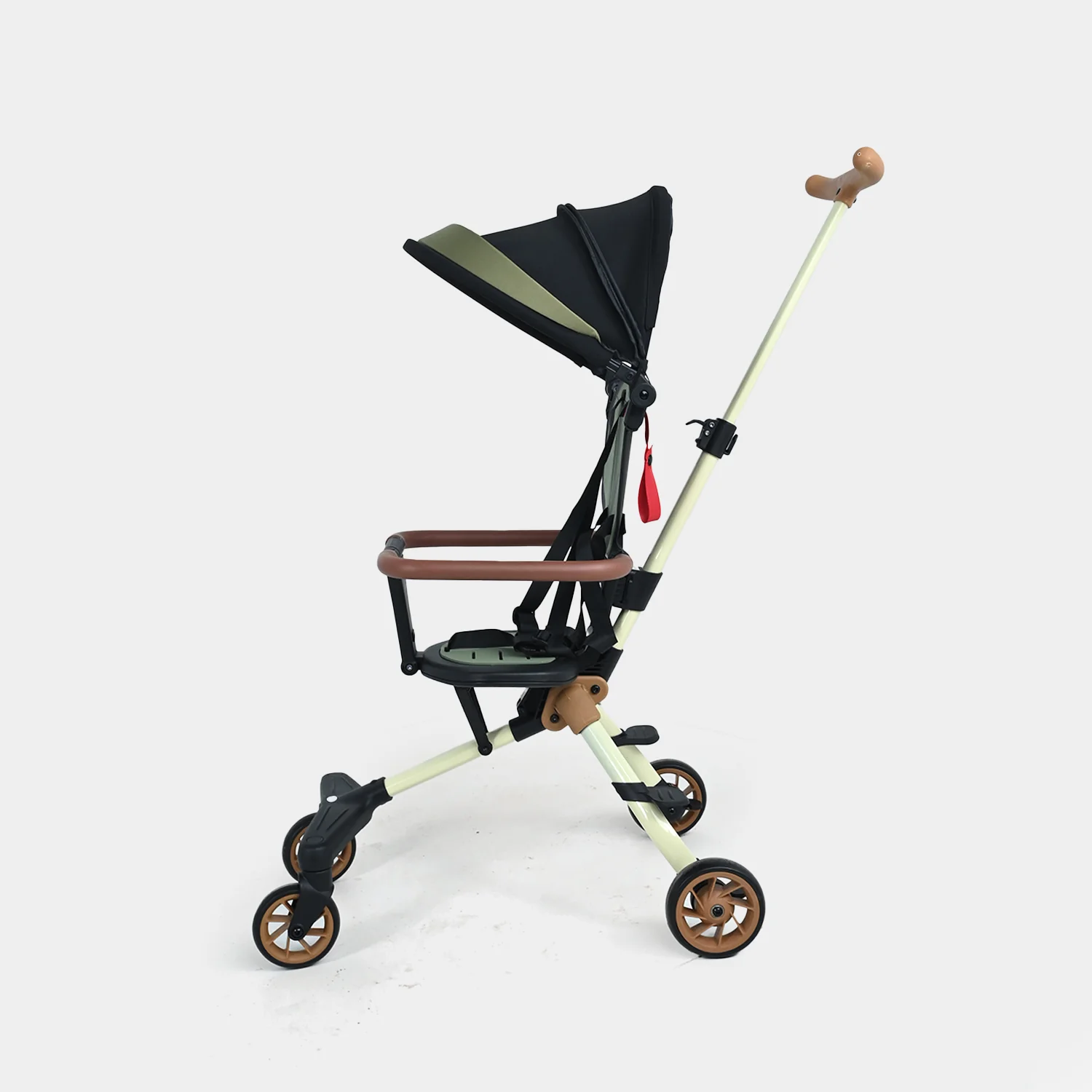 Ultra-Lightweight & Compact Travel Stroller | F1 Yellow - Image 6