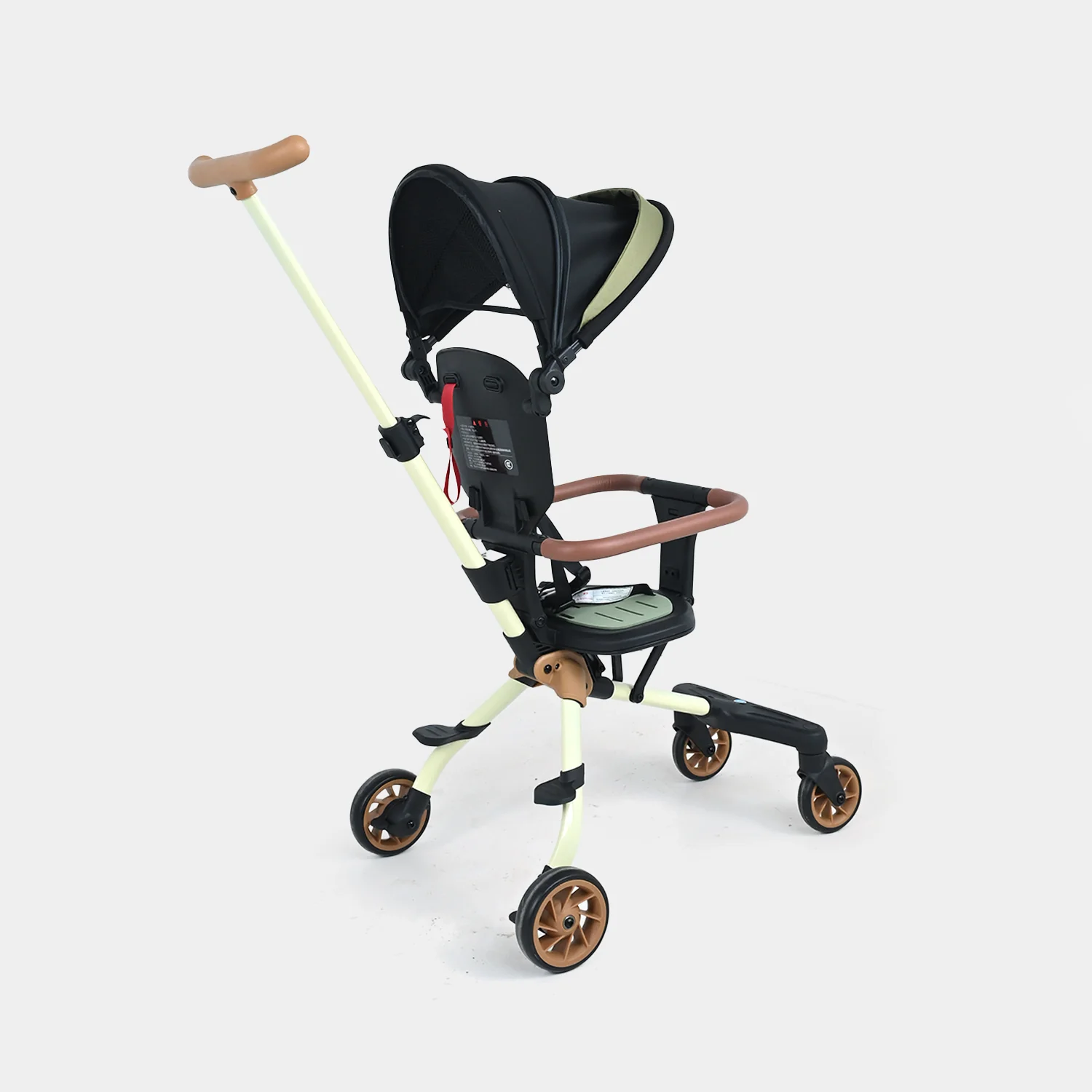 Ultra-Lightweight & Compact Travel Stroller | F1 Yellow - Image 7