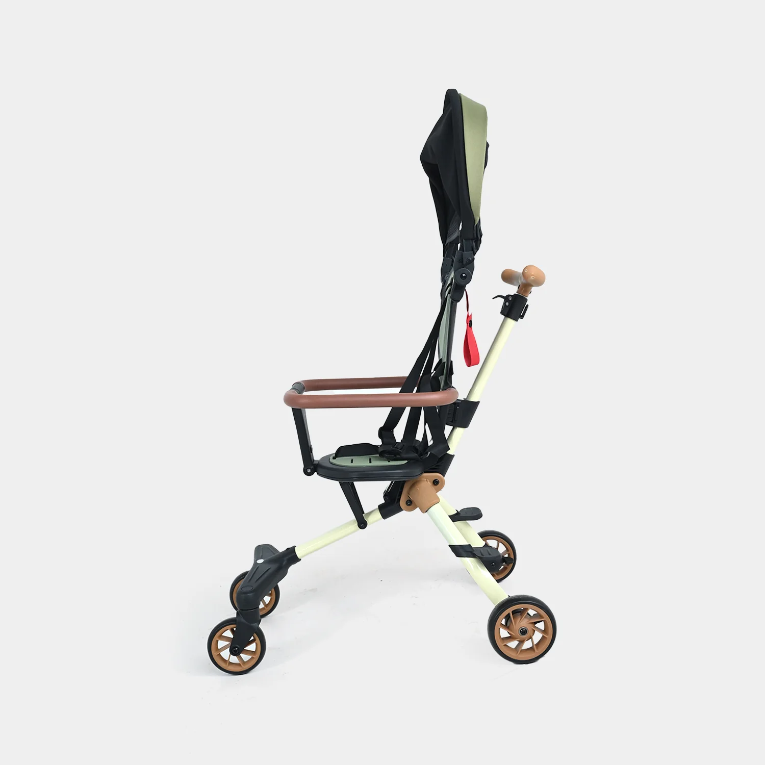 Ultra-Lightweight & Compact Travel Stroller | F1 Yellow - Image 9