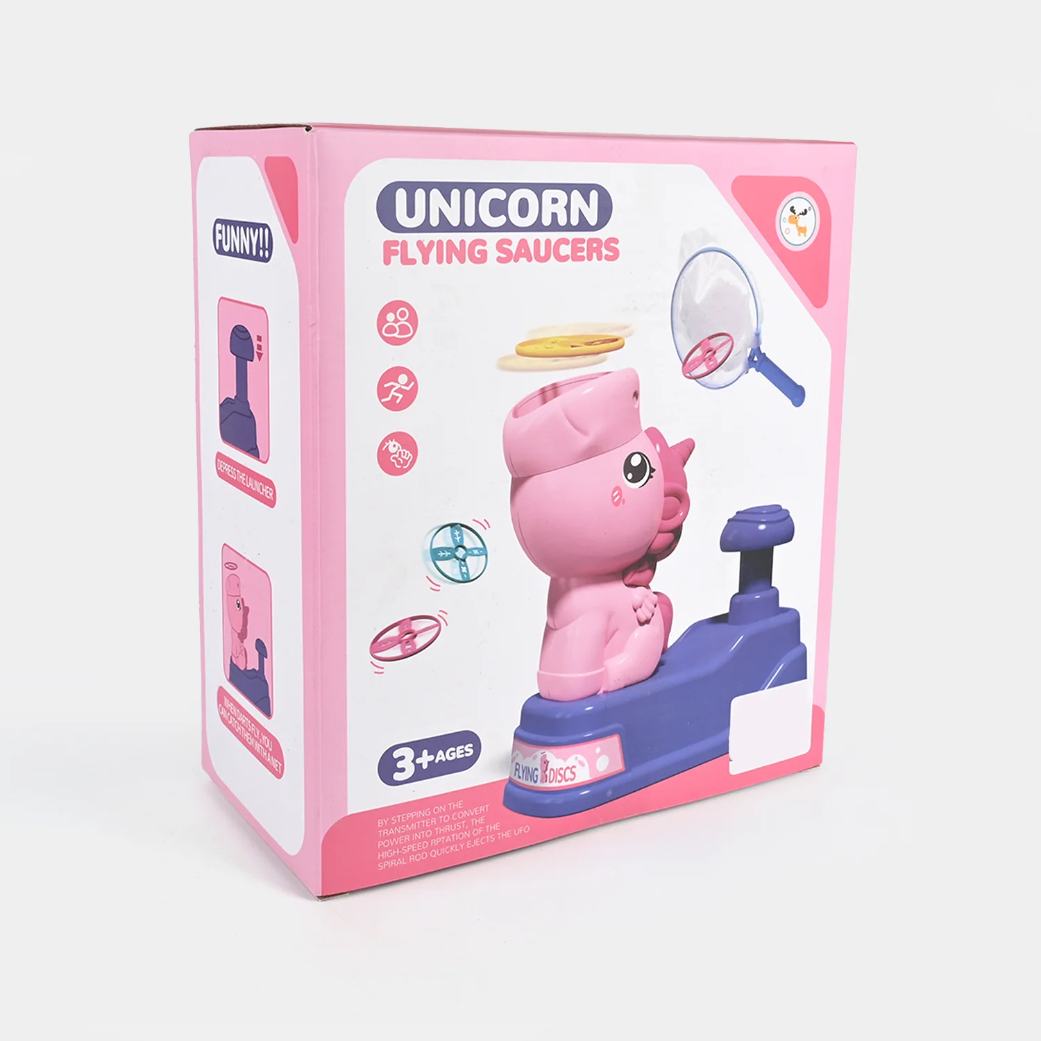 Flying Saucers Step-on Disc Launcher for Kids - Image 3
