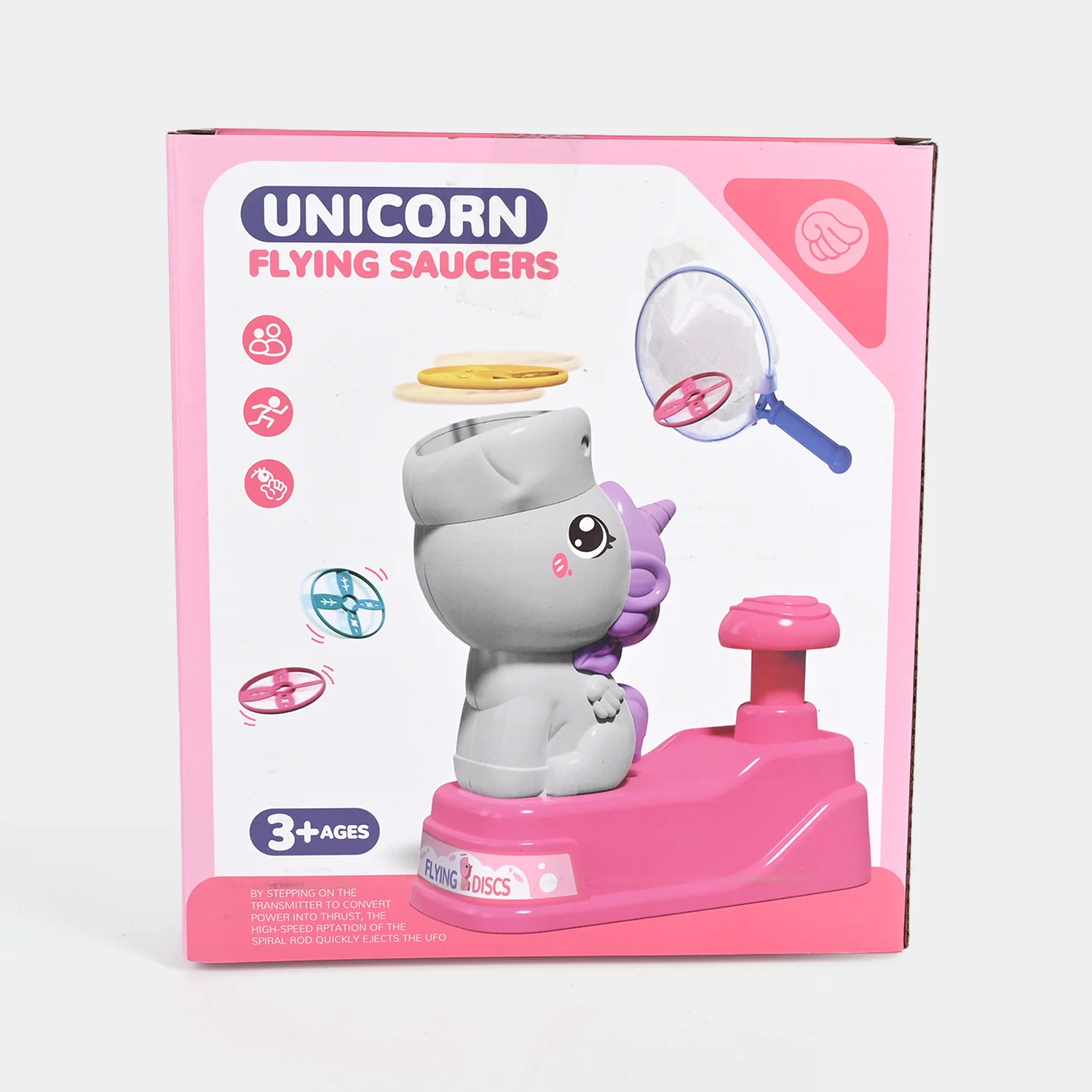 Flying Saucers Step-on Disc Launcher for Kids - Image 6