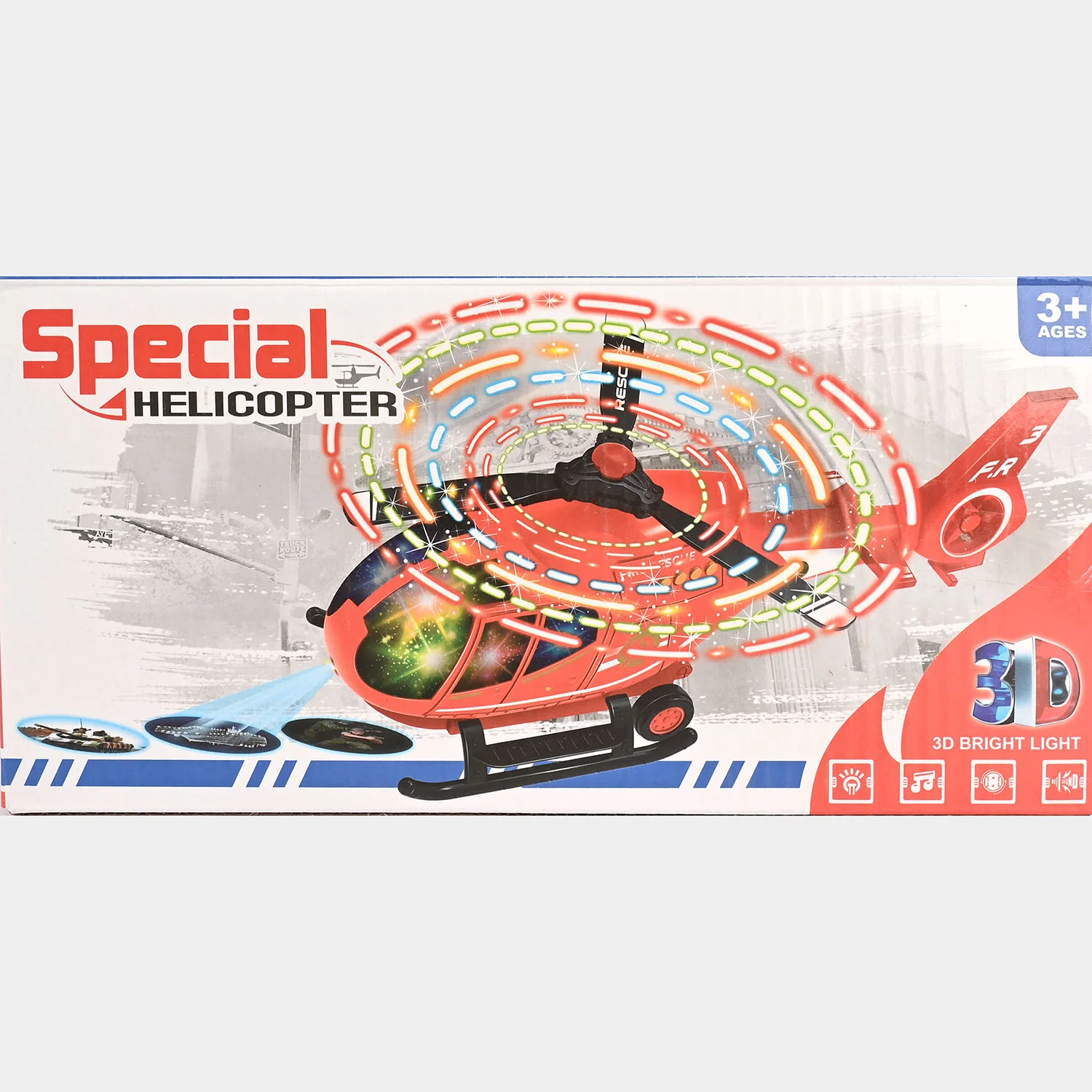 Universal Helicopter With Light & Sound - Image 6