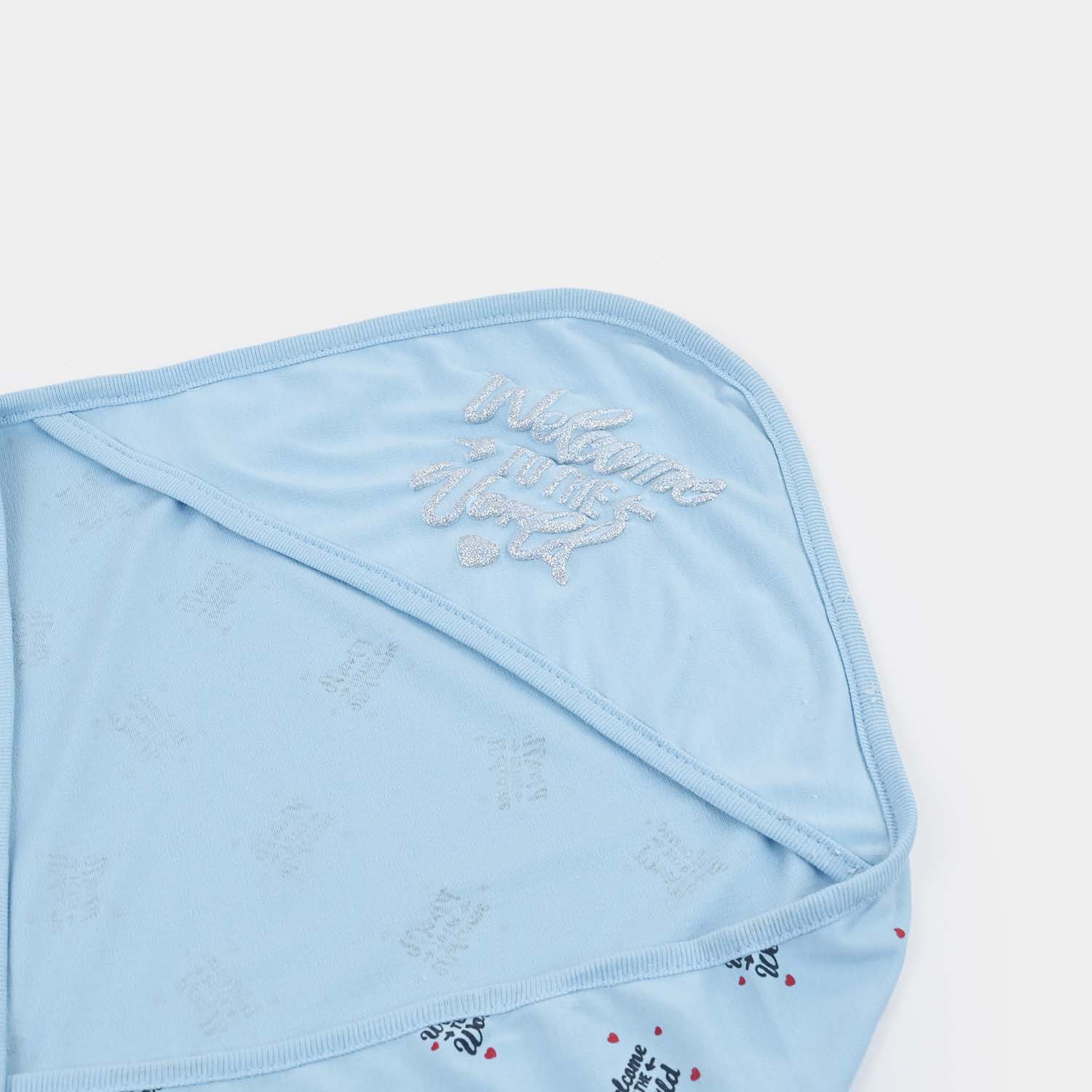 Baby Wrapping Sheet | Welcome to the World - Image 2