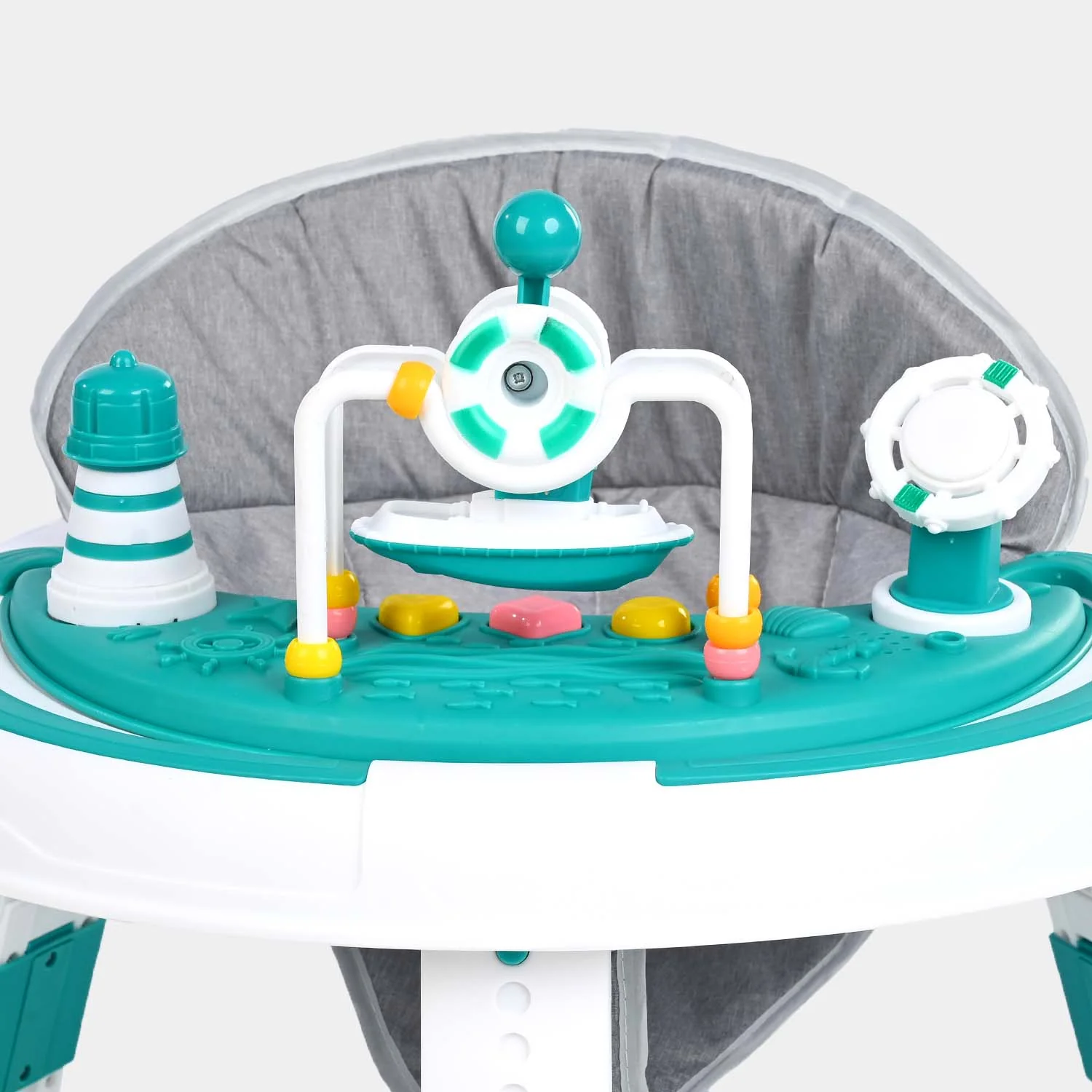 Multifunctional Baby Walker Round Shaped 618 Sea Green - Image 3