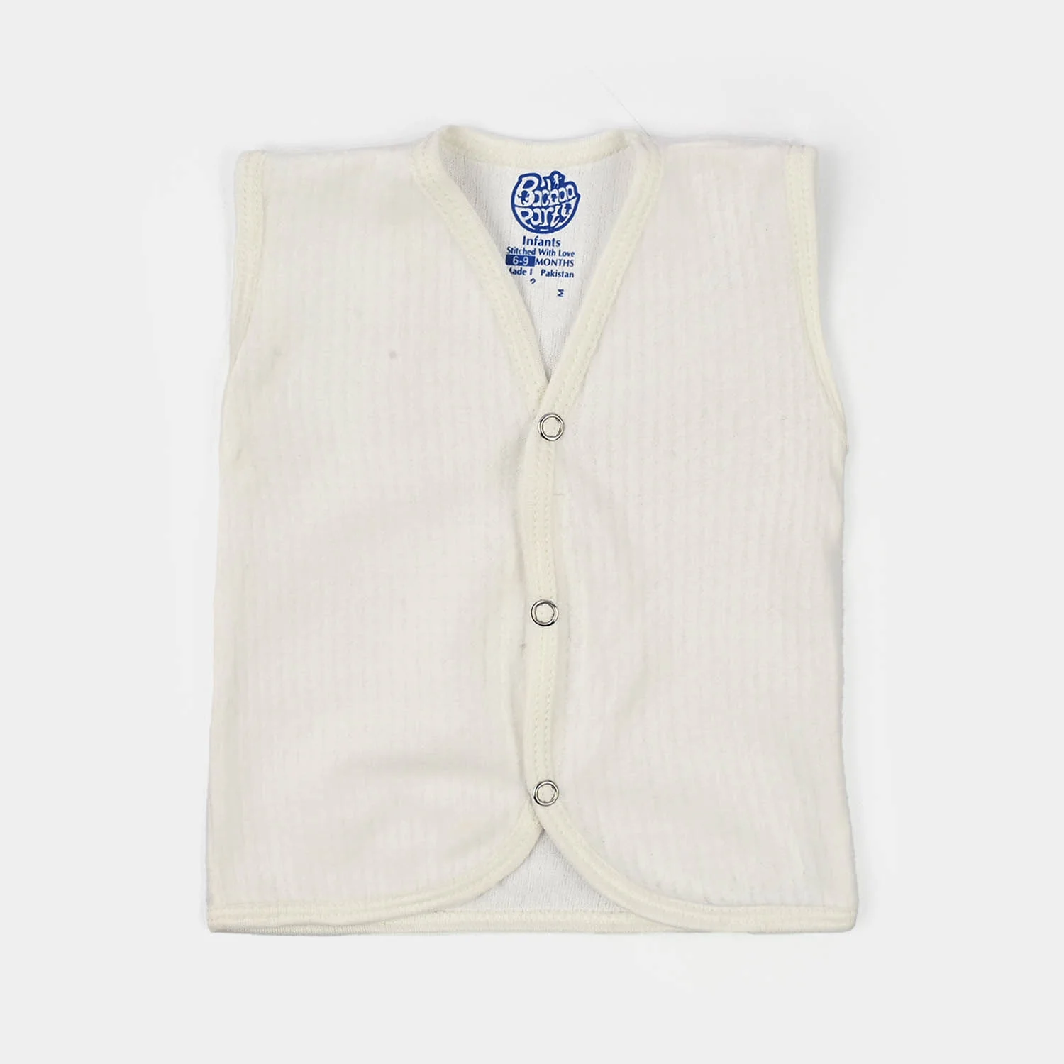 Baby Sleeveless Snap Vest - Image 4
