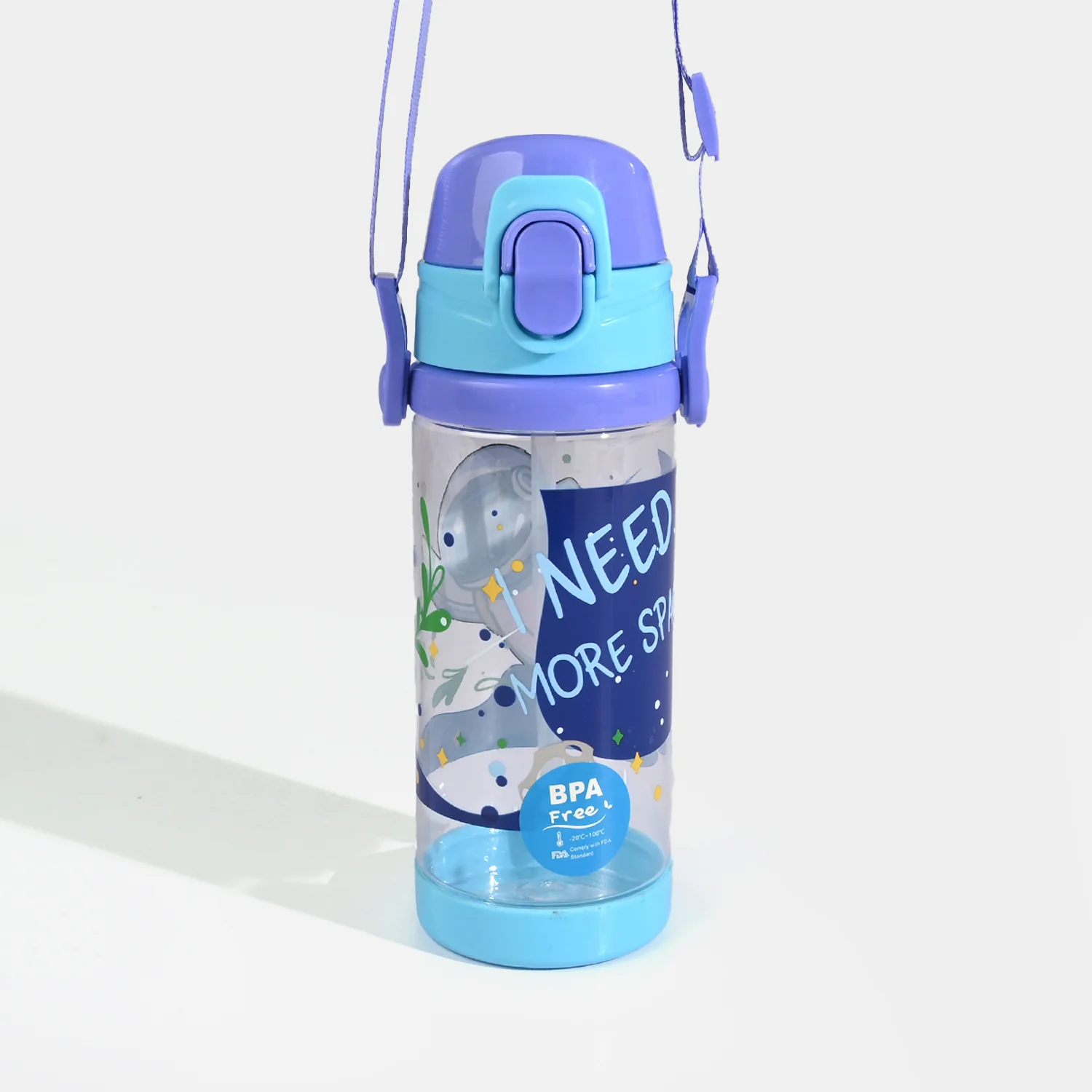 Character Water Bottle Plastic | 500ML - Image 3