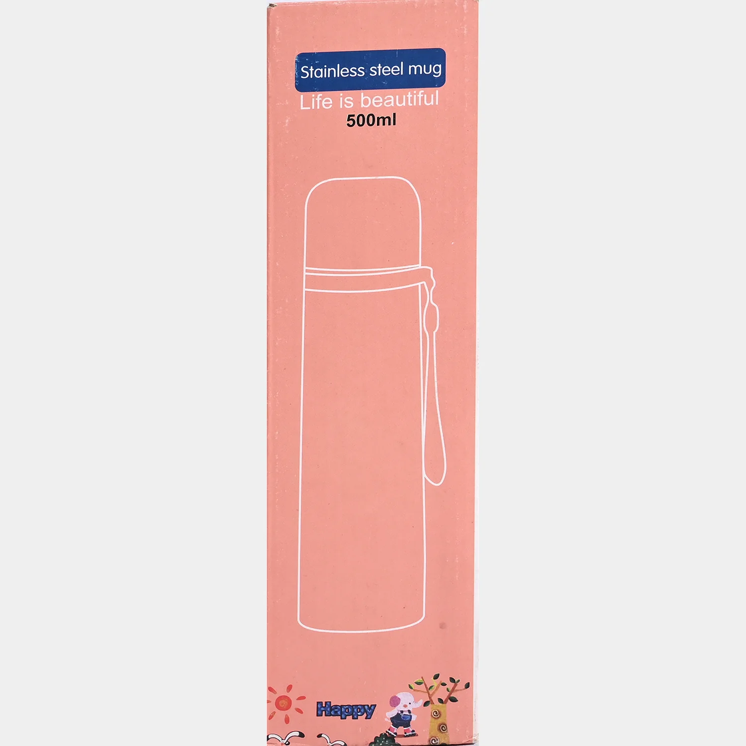 WATER BOTTLE STAINLESS STEEL | 500ml - Image 3