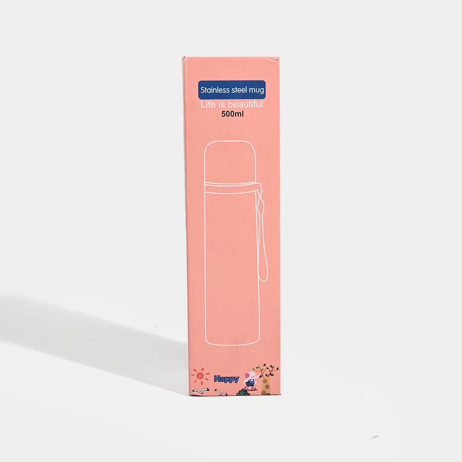 WATER BOTTLE STAINLESS STEEL | 500ml - Image 3