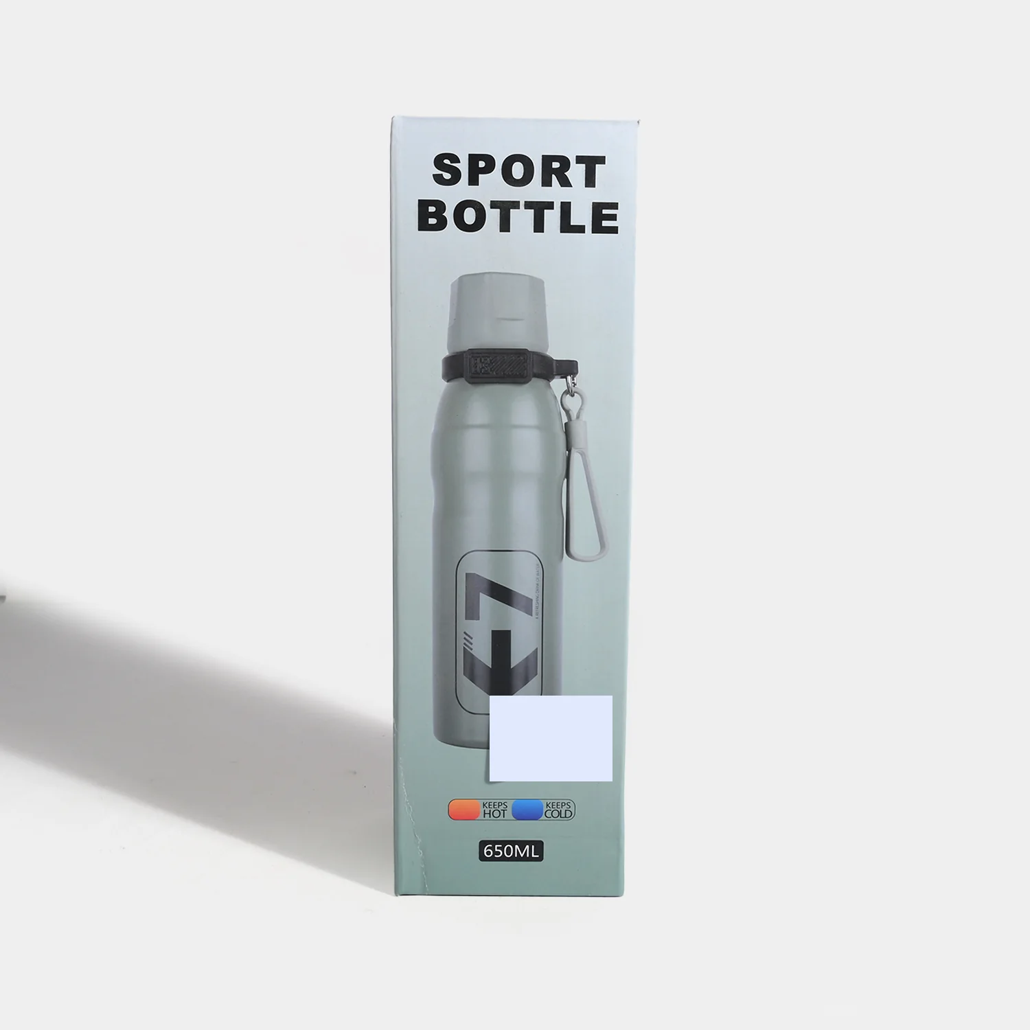 WATER BOTTLE STAINLESS STEEL | 650ml - Image 3