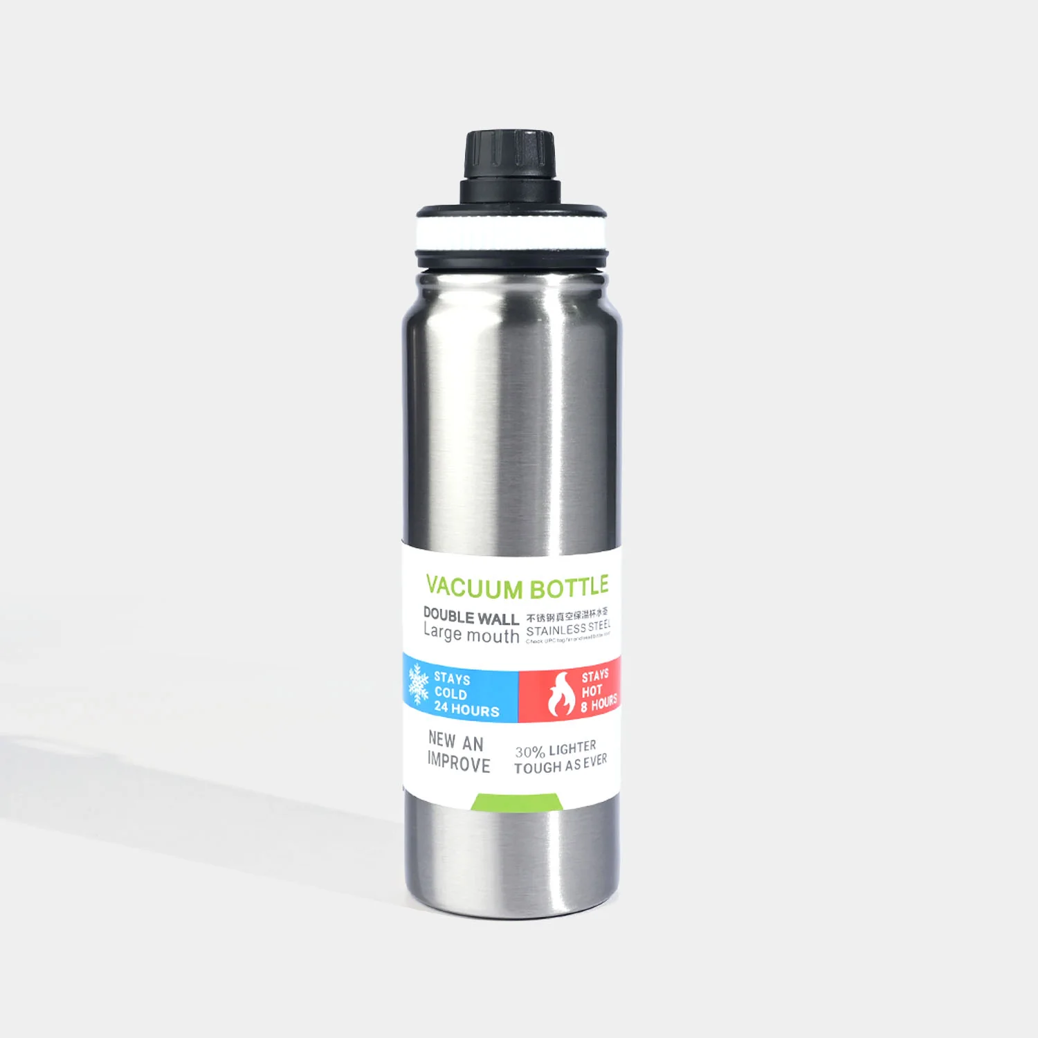 WATER BOTTLE STAINLESS STEEL | 800Ml - Image 3