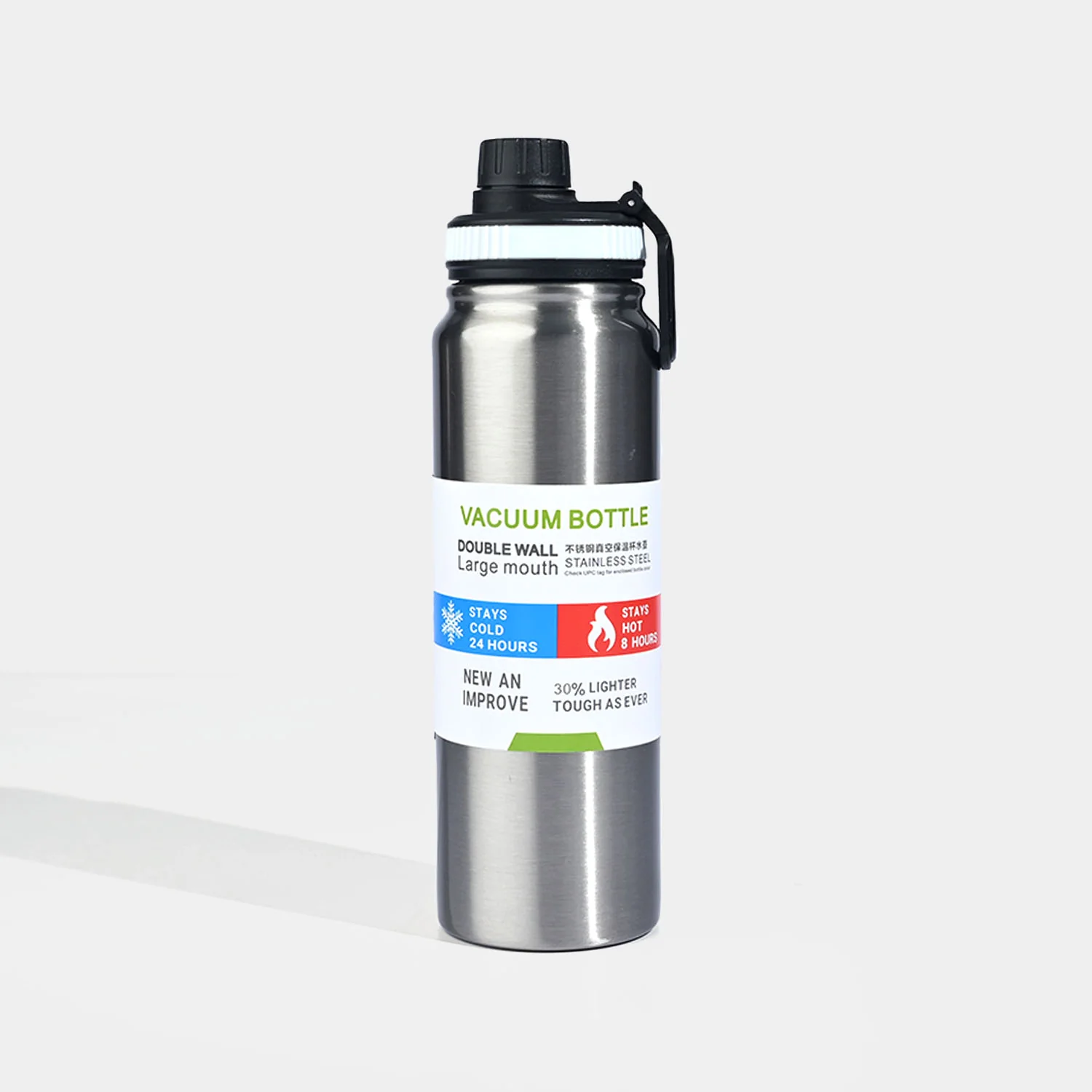WATER BOTTLE STAINLESS STEEL | 800Ml - Image 4