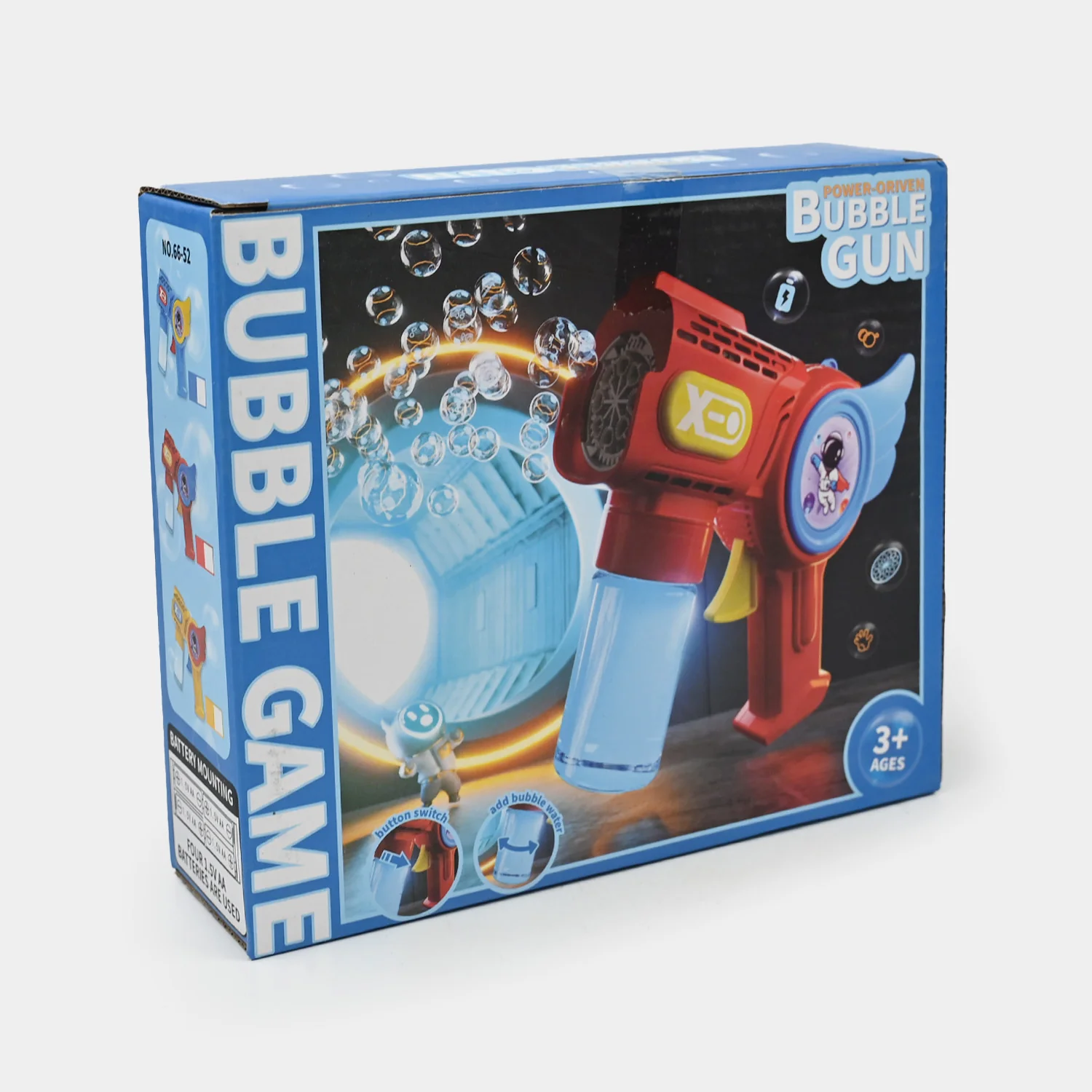 Battery Operated Space Bubble Blaster Toy - Image 3