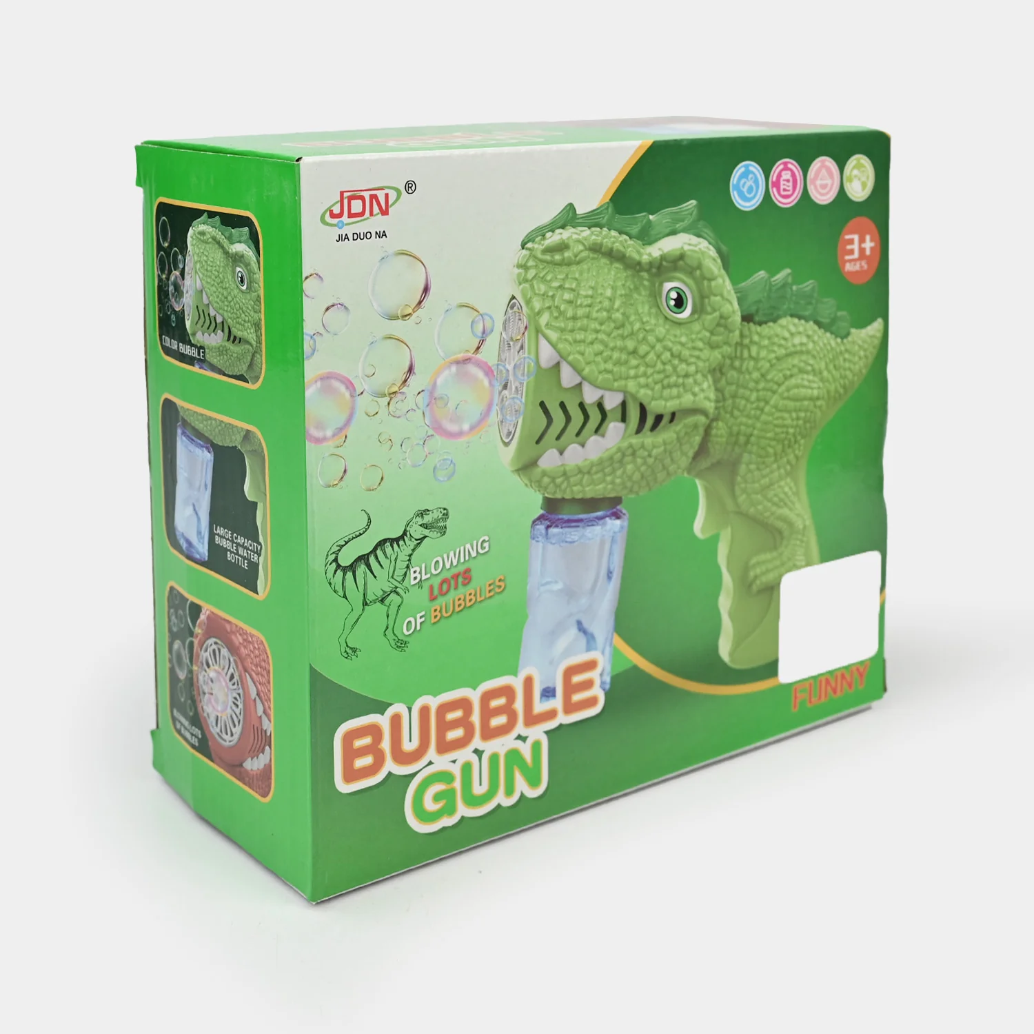 Electric Dino Bubble Blaster for Kids - Image 3