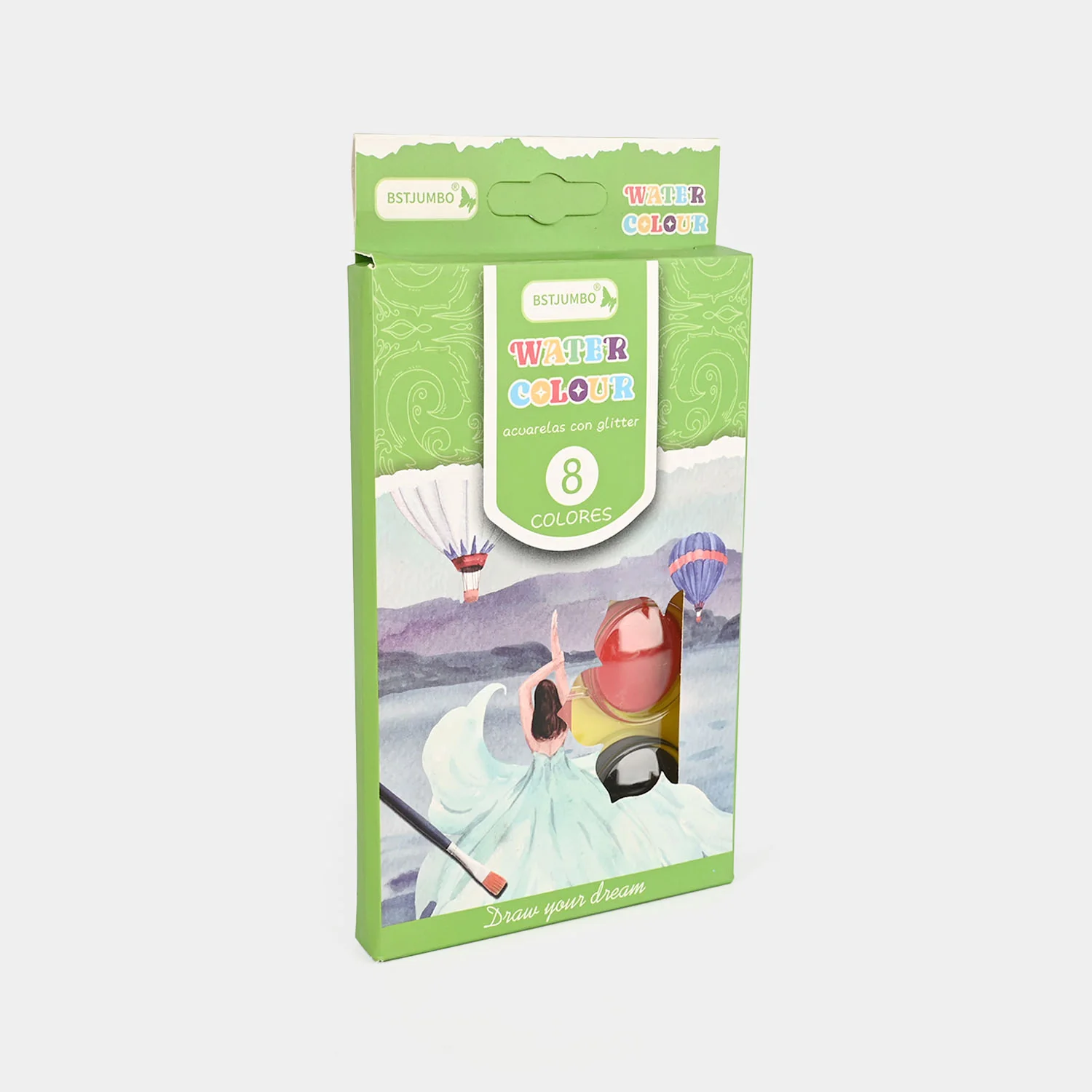 8 Shades Water Color For Kids - Image 3