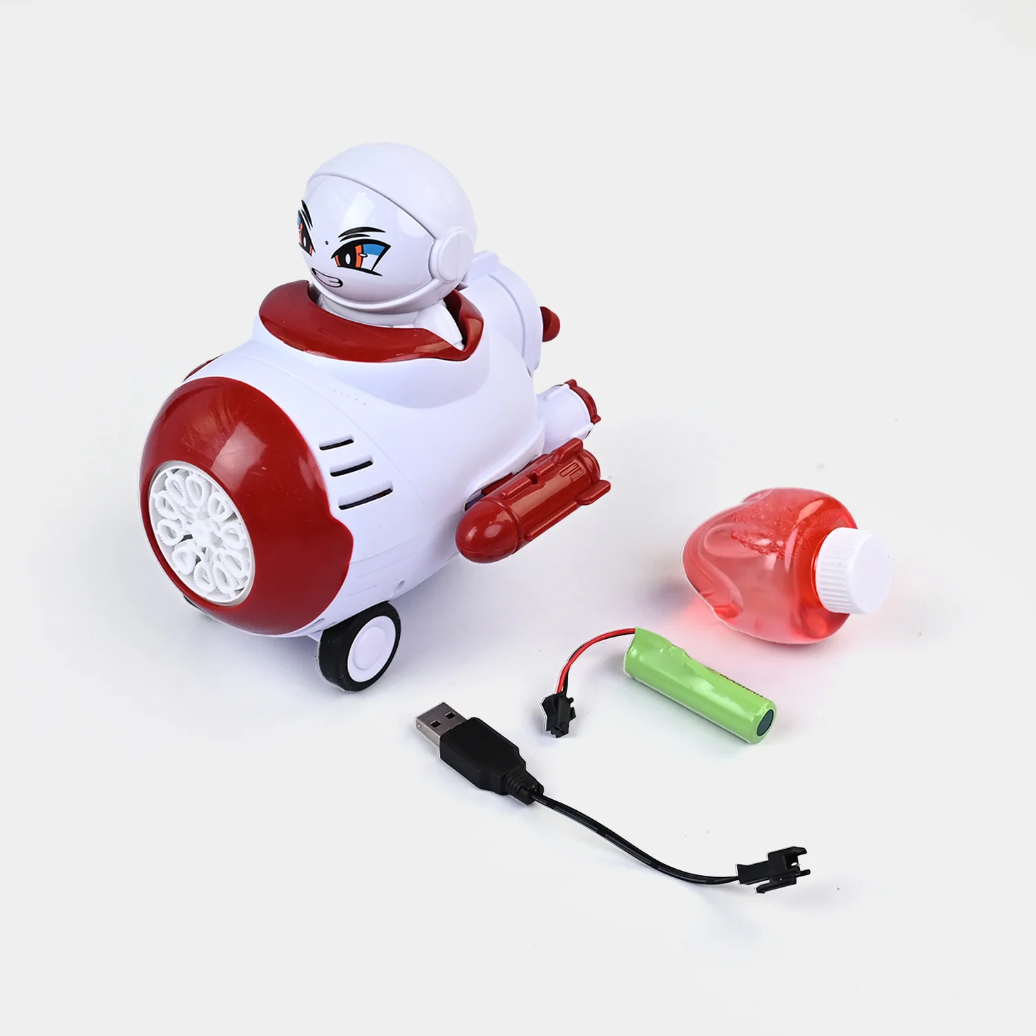 Space Astronaut Deformation Bubble Blaster with Lights